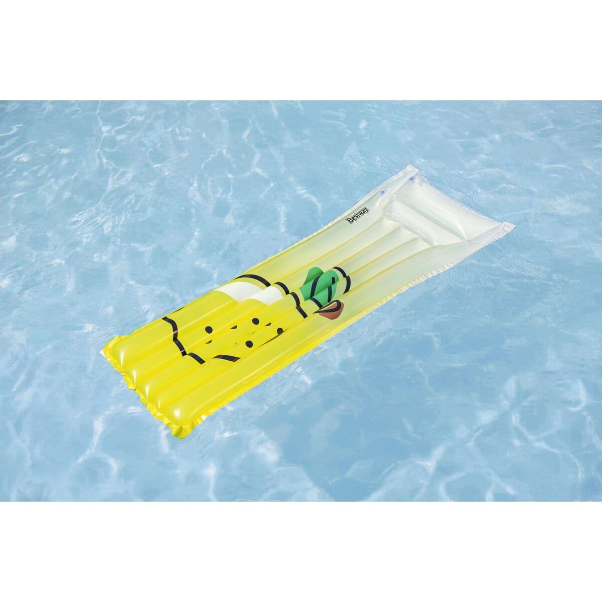 Bestway Luftmatratze Zitrone 183x69 cm Strand und Pool 44122 - Thumbnail 4