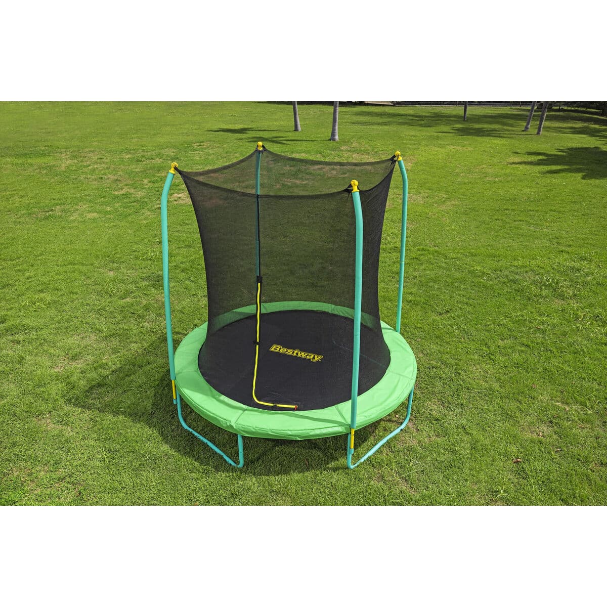 Bestway Kindertrampolin 244x220 cm +6 Jahre Garten 59102 - Thumbnail 2