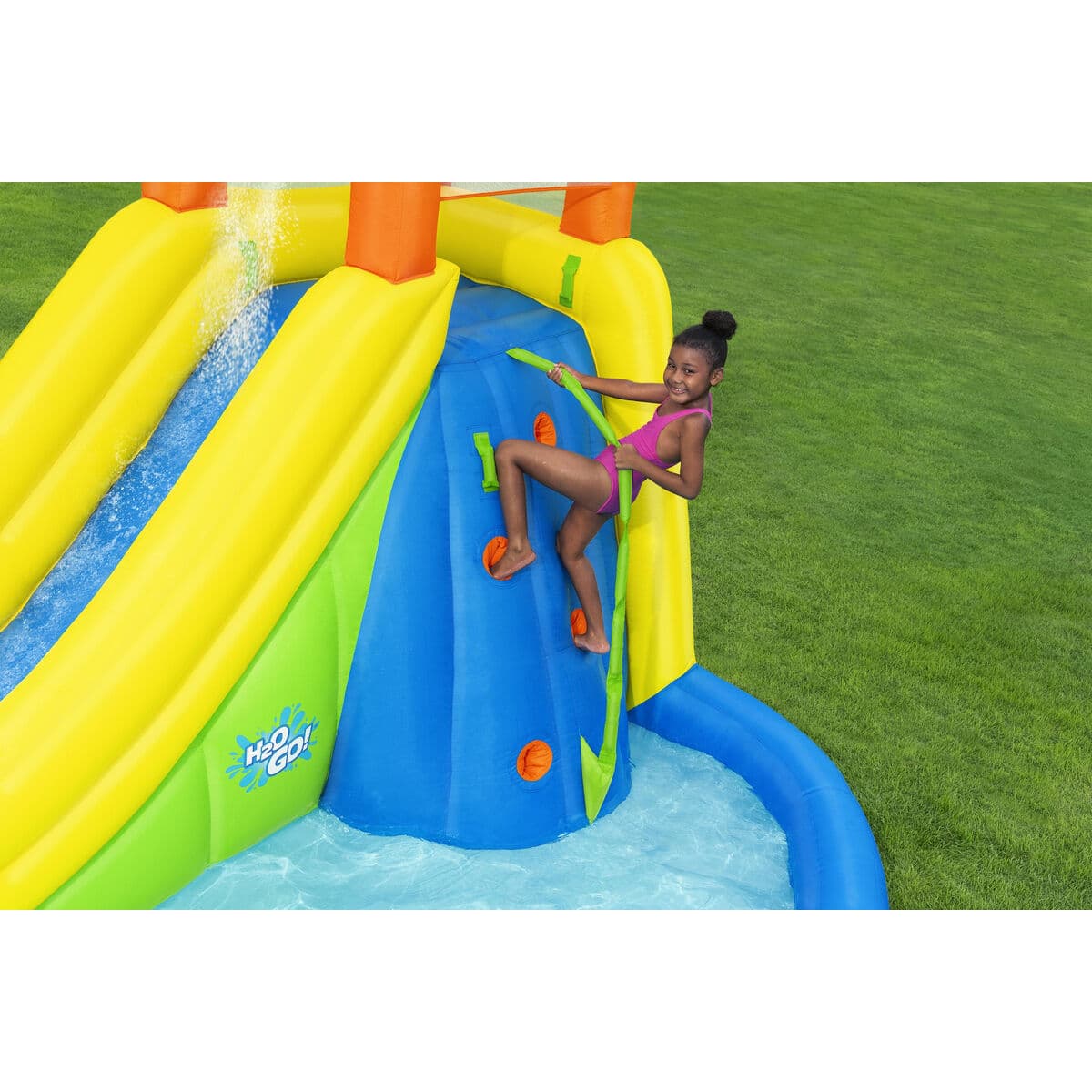Bestway Aufblasbare Wasserpark 435x286x267cm + 5 Jahre Garten 53478 - Thumbnail 8