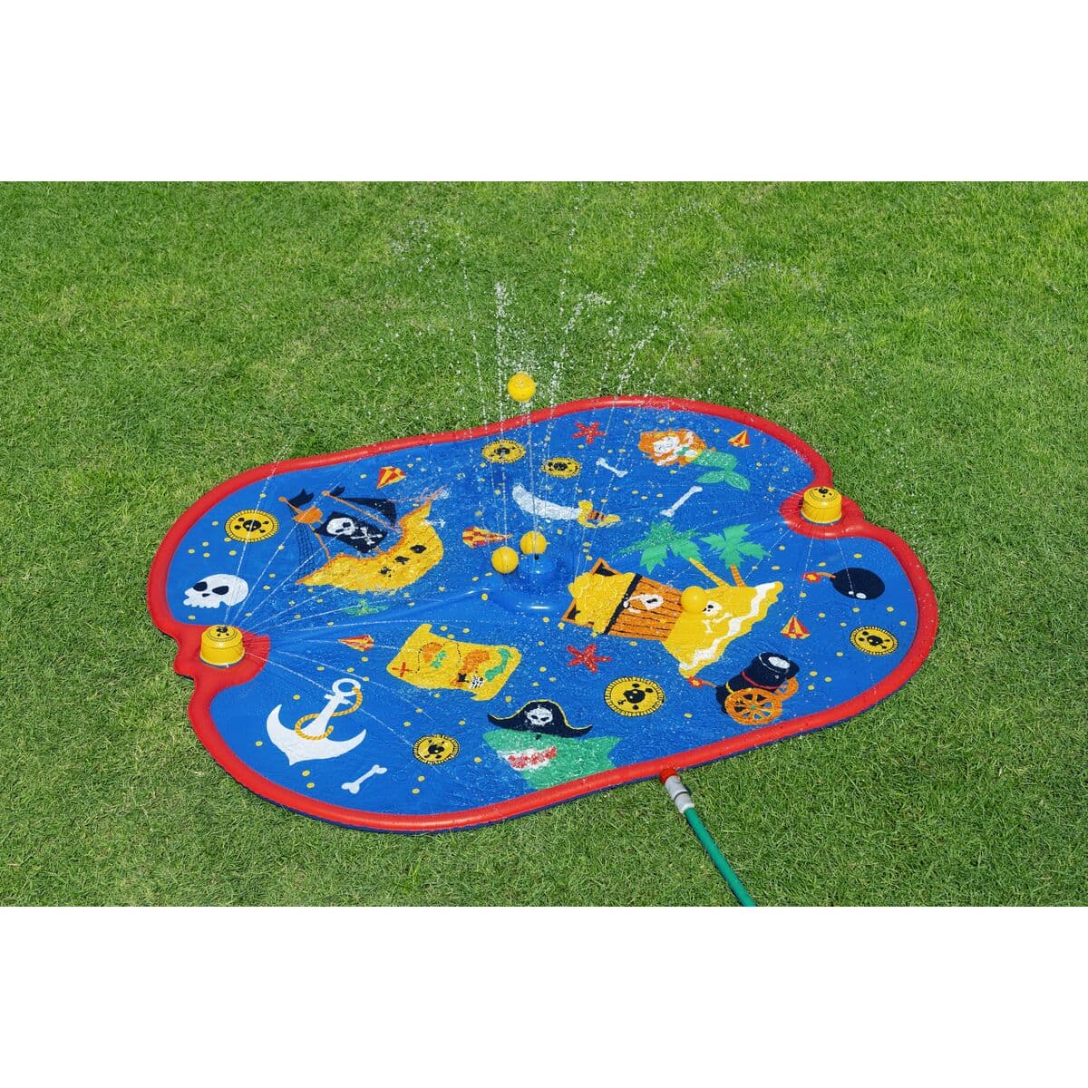 Bestway Aufblasbarer Piratenregner 170x140 cm +2 Jahre Garten 52725 - Thumbnail 4