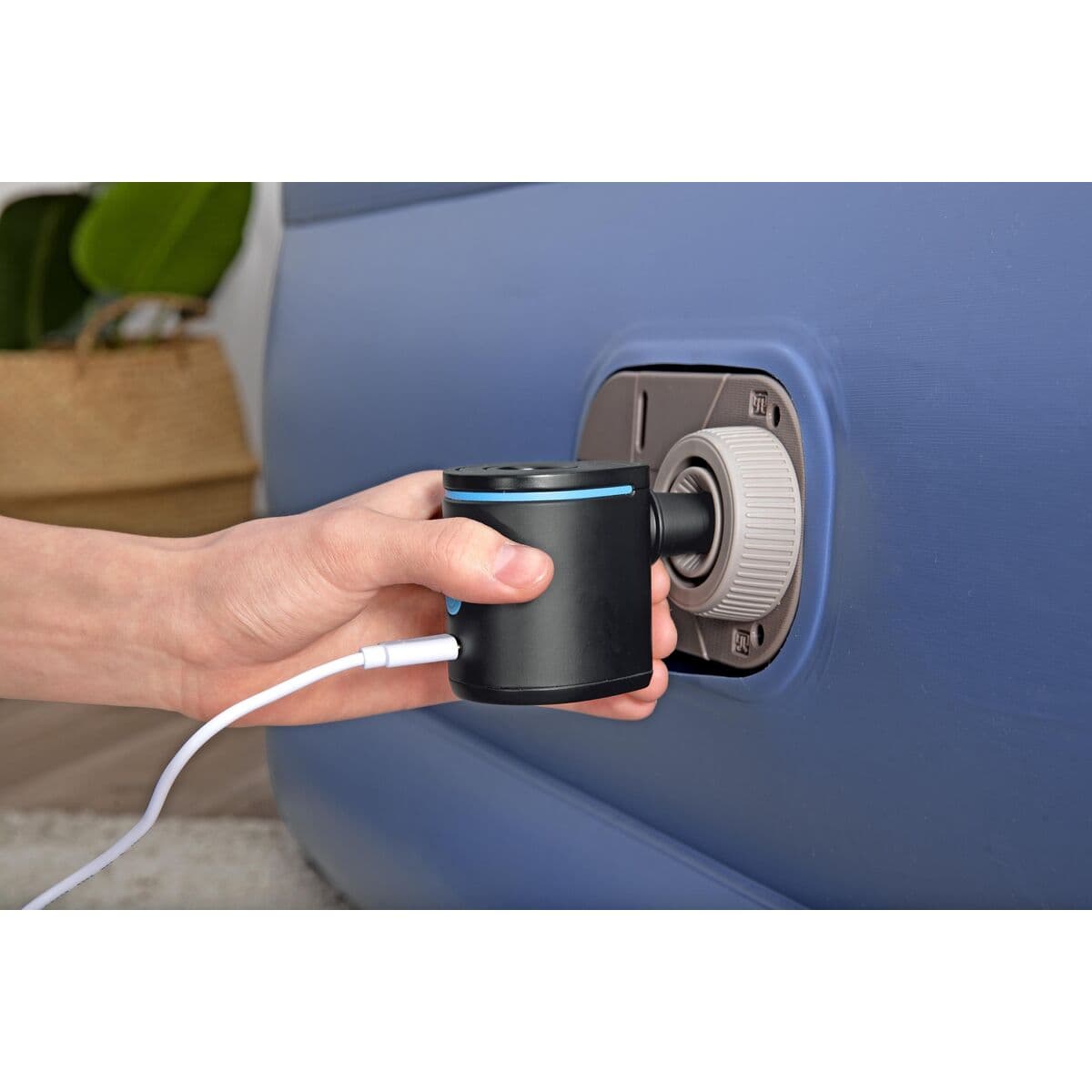 Bestway Elektro-Luftpumpe 57x5x65 cm 90 L/min Aufblasbar Camping 62289 - Thumbnail 6