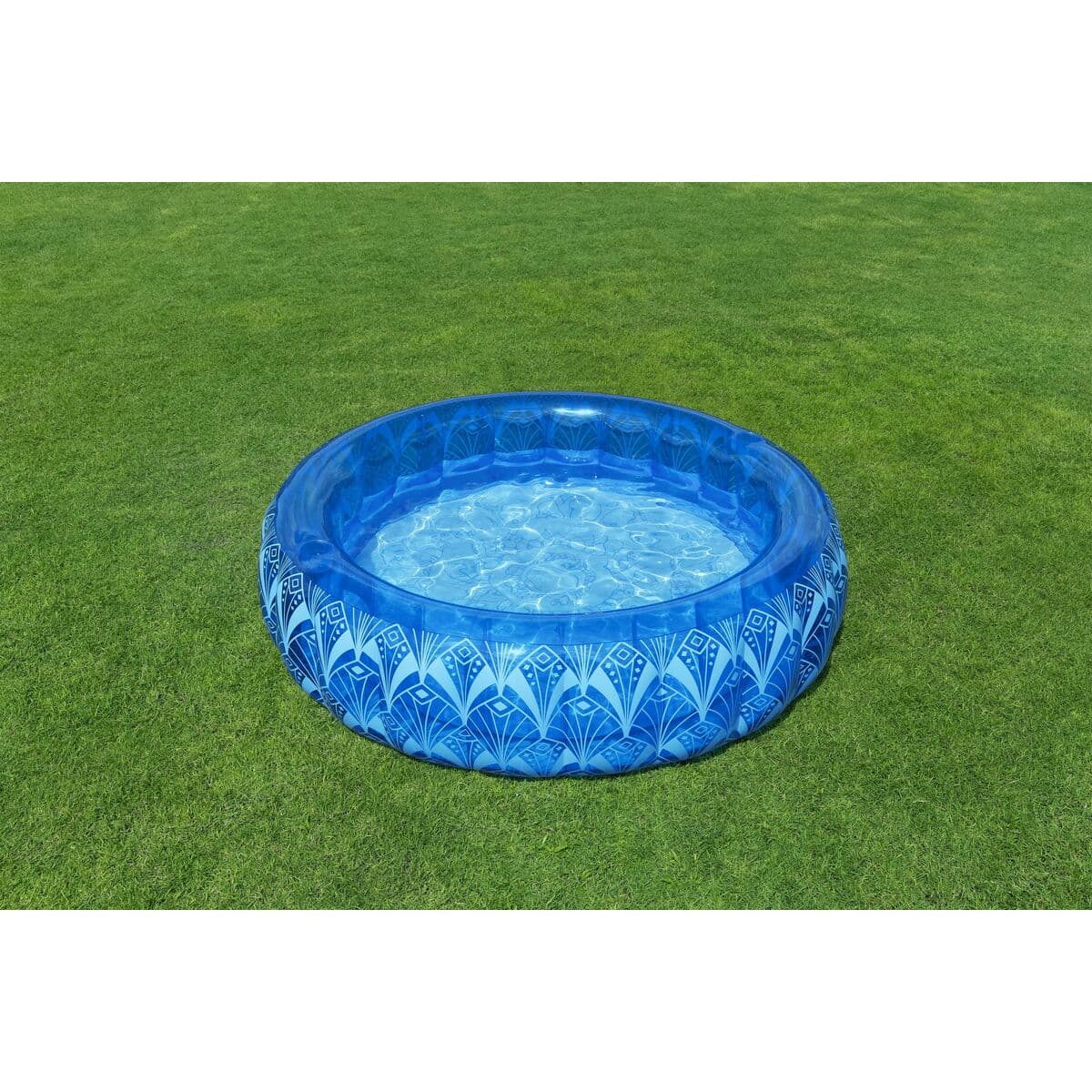 Bestway Aufblasbare Pool Extra Stabil Blau Bohemio 168x53 cm +6 Jahre Garten 54479 - Thumbnail 4