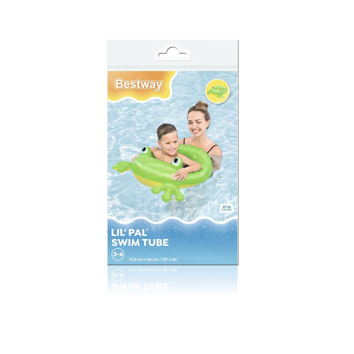 Bestway Aufblasbarer Tierflotter, bunt, 64x60/68x66/73,5x66 cm, 3-6 Jahre, Strand/Pool 36464 - Thumbnail 7