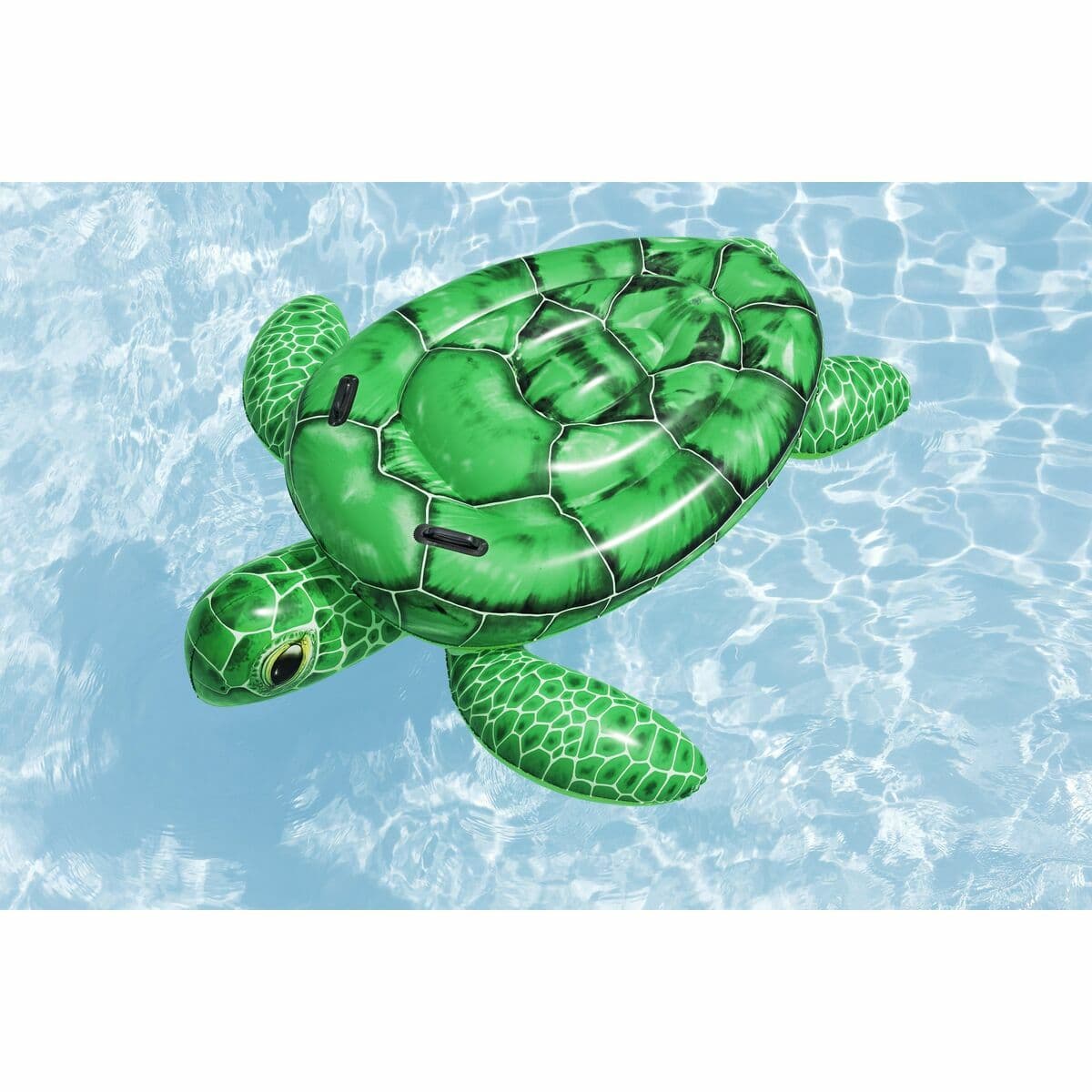 Bestway Aufblasbare Schildkröte mit Griffen 150x145 cm +3 Jahre Strand Pool 41524 - Thumbnail 4