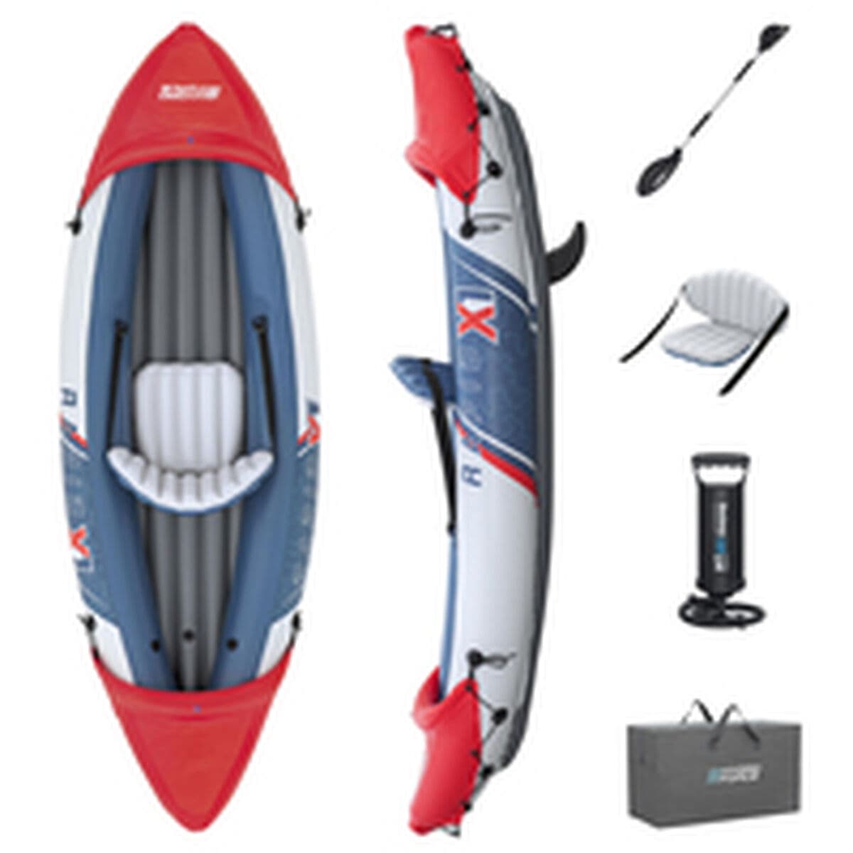 Bestway Kajak Einzel Hydro-Force 290x91 cm Freizeit 65176 - Thumbnail 4