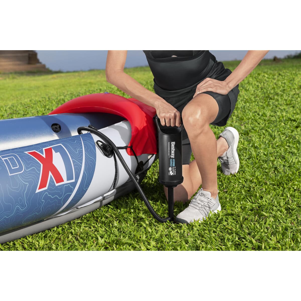 Bestway Kajak Einzel Hydro-Force 290x91 cm Freizeit 65176 - Thumbnail 8