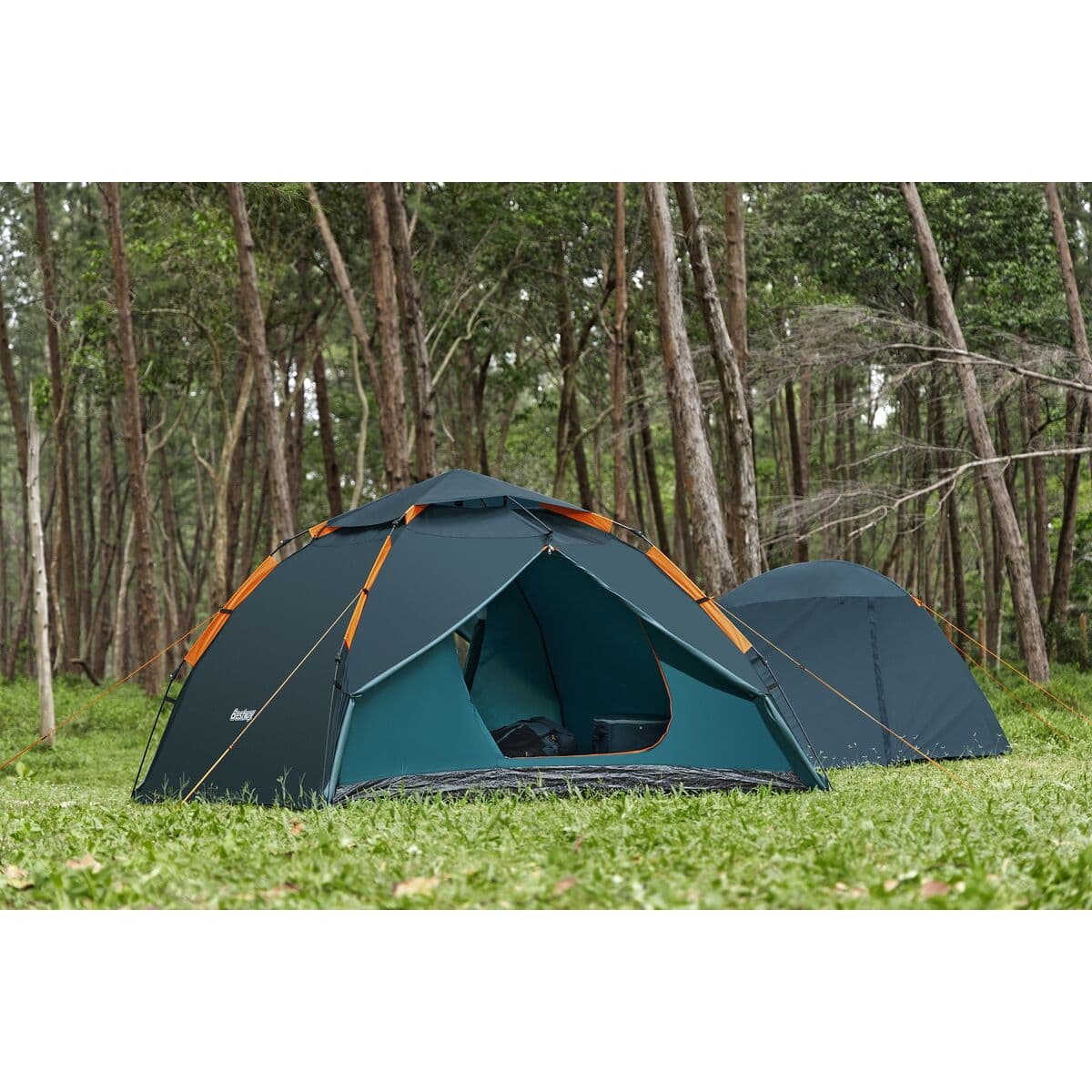 Bestway Zelt Polyester 2 Eingänge 2 Ausgänge 70/210/70x240x138 cm Camping 68142 - Thumbnail 4