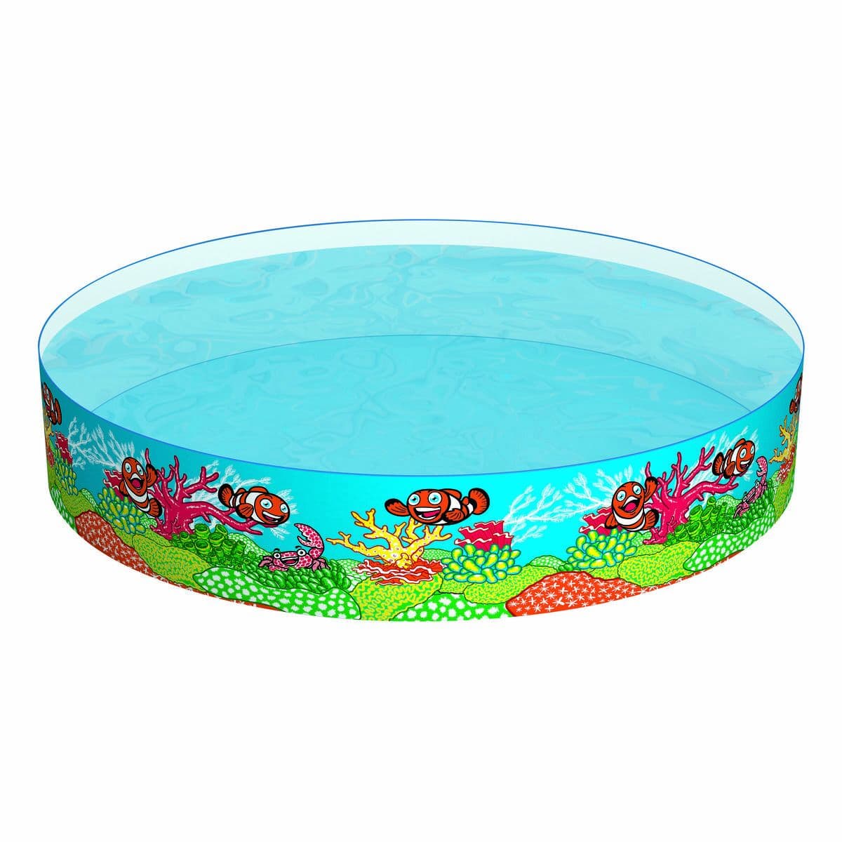 Bestway Starres Kinderbecken PVC Marina 183x38 cm +2 Jahre Garten 55030 - Thumbnail 6