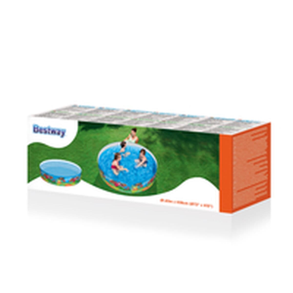 Bestway Starres Kinderbecken PVC Marina 183x38 cm +2 Jahre Garten 55030 - Thumbnail 5