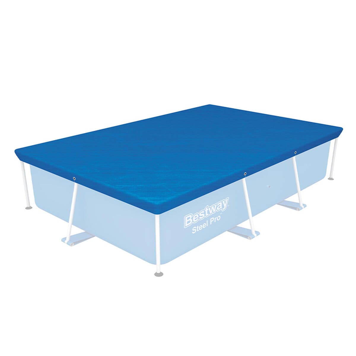Bestway Poolabdeckung 264x174 cm Garten 58105 - Thumbnail 2