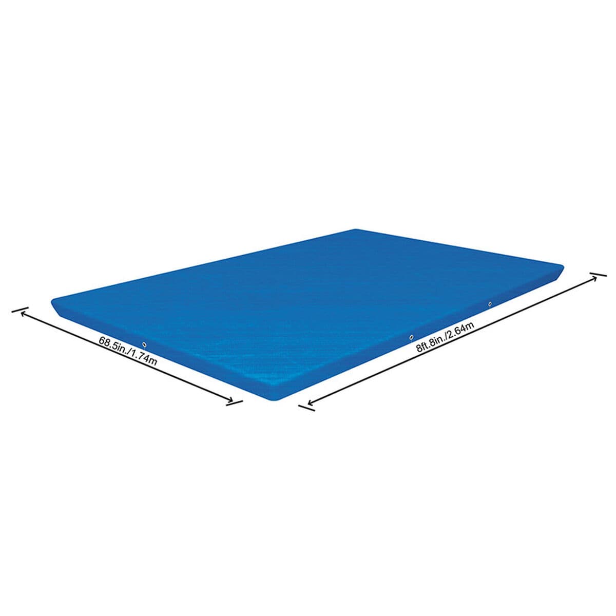 Bestway Poolabdeckung 264x174 cm Garten 58105 - Thumbnail 3