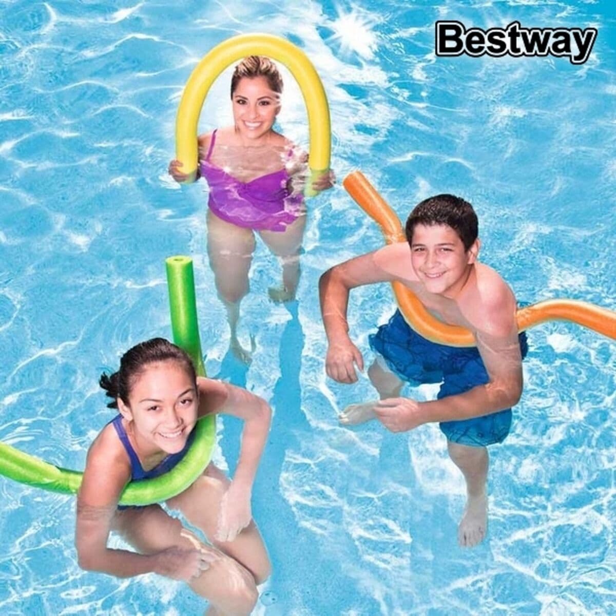 Bestway Aufblasbarer Schwimmring Babysitz D69 cm 0 bis 1 Jahre Strand und Pool 32096 - Thumbnail 2