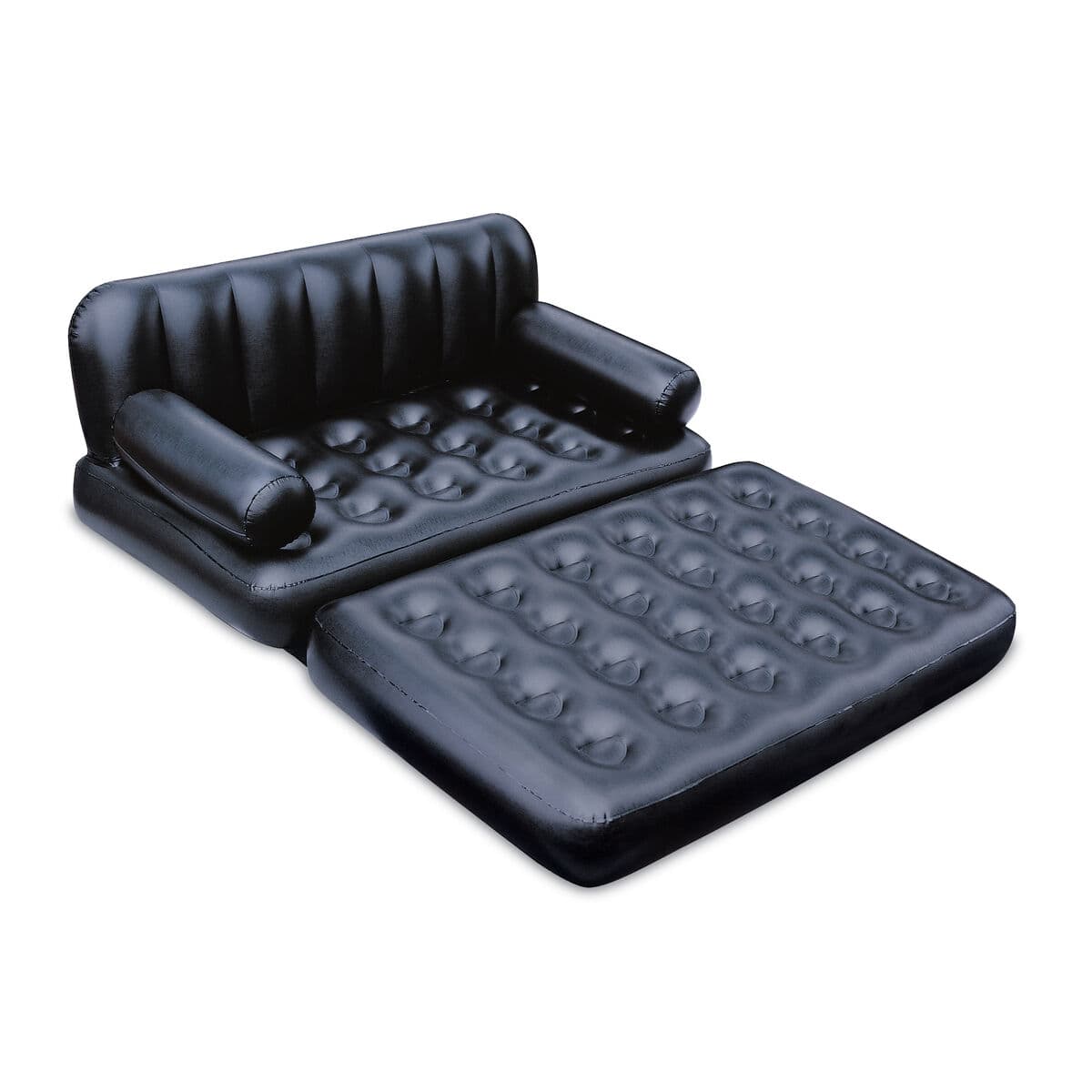 Bestway aufblasbarer Sessel 5 Positionen Schwarz 188x152x64 cm Innenraum 75054 - Thumbnail 6
