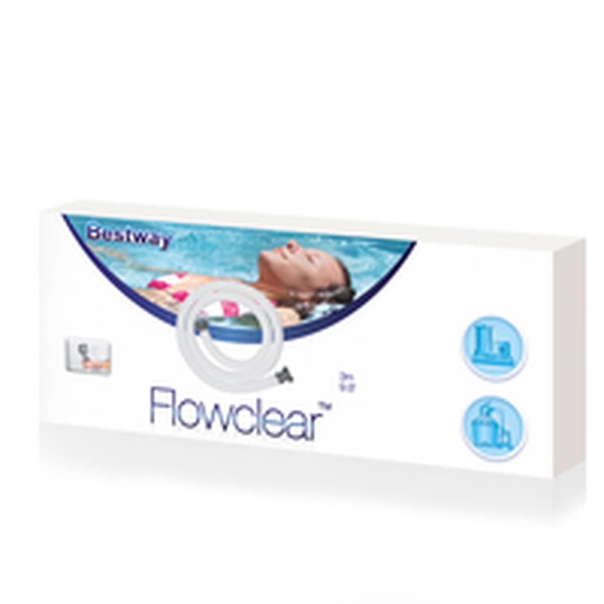 Bestway Filtrationsschlauch mit Gewinde 3M D3,83 cm Pool und Garten 58368 - Thumbnail 6