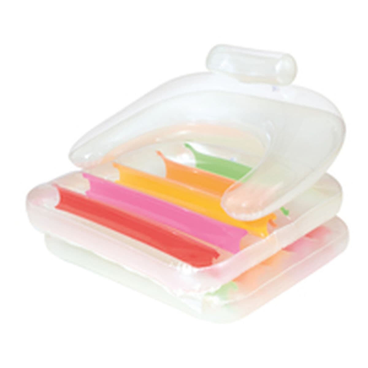 Bestway Aufblasbarer Klappstuhl Regenbogen 201x89 cm Strand und Pool 43023 - Thumbnail 7