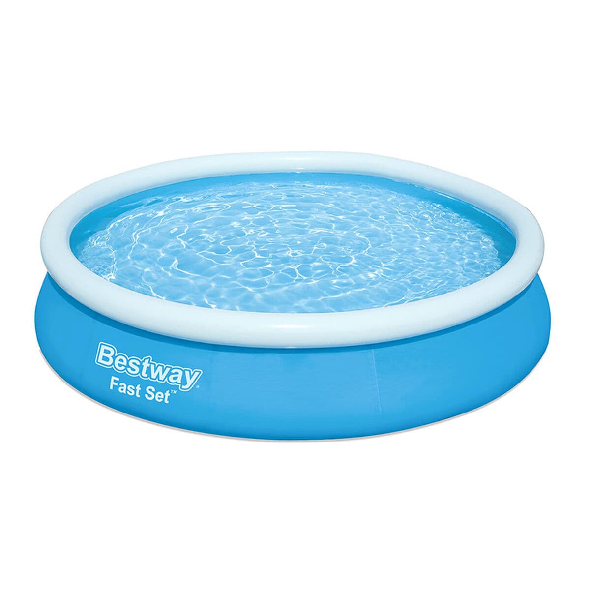 Bestway Aufblasbarer Poolring mit Filter 366x76 cm Garten 57274 - Thumbnail 6