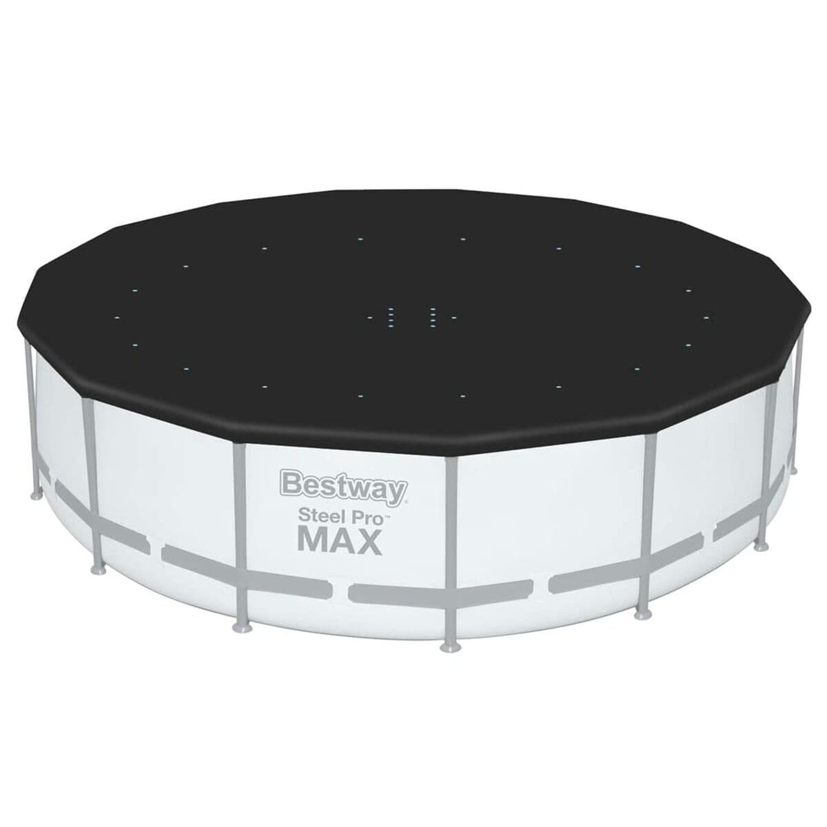 Bestway Poolabdeckung PVC D457 cm Garten 58038 - Thumbnail 4