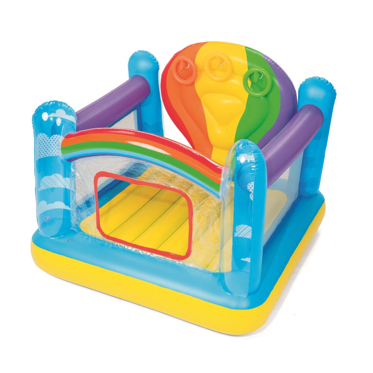 Bestway Hüpfburg Spiele Ringe 175x173x137 cm +3 Jahre Garten 52269 - Thumbnail 4