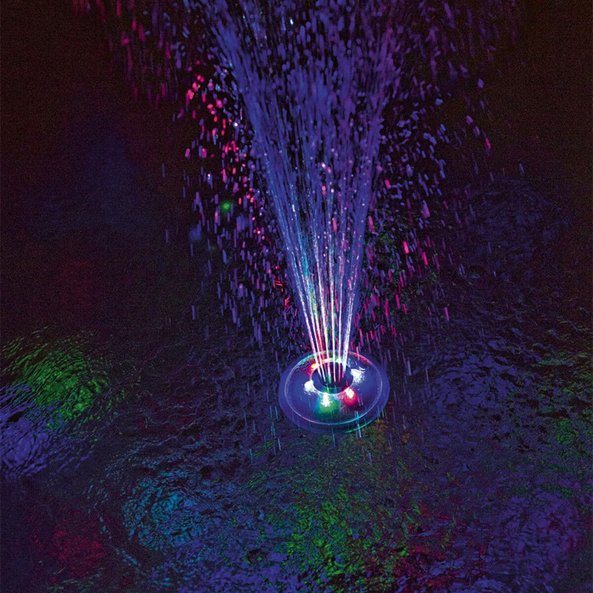 Bestway LED-Licht mehrfarbig D18,5 cm schwimmend Pool und Garten 58493 - Thumbnail 3