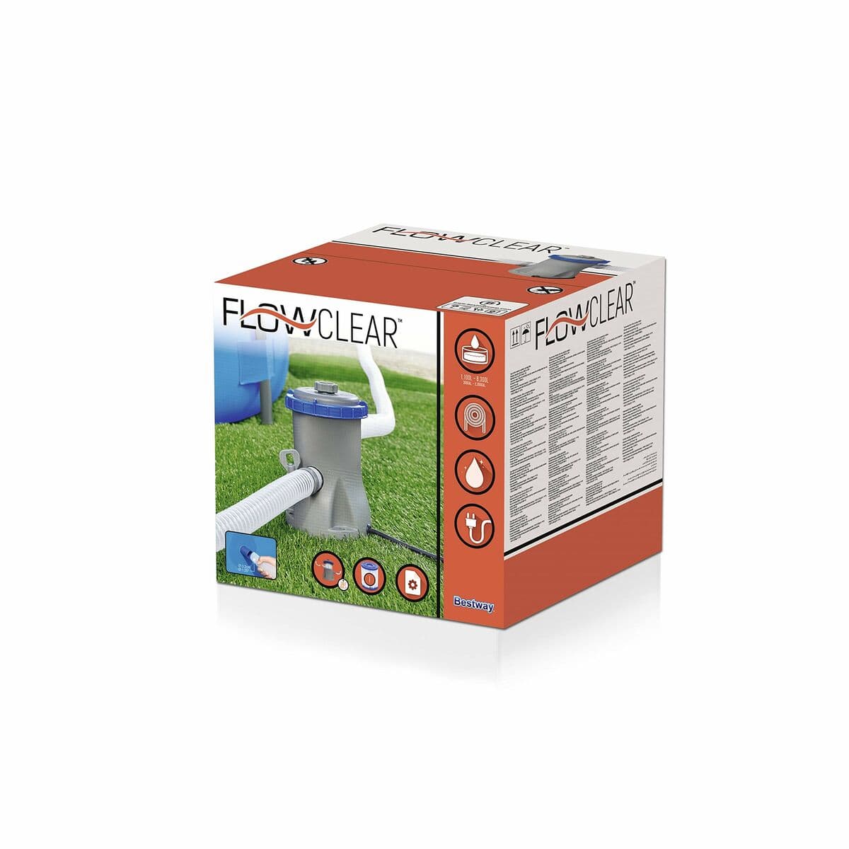 Bestway Poolreiniger 1249 Liter/Stunde Garten 58381 - Thumbnail 8