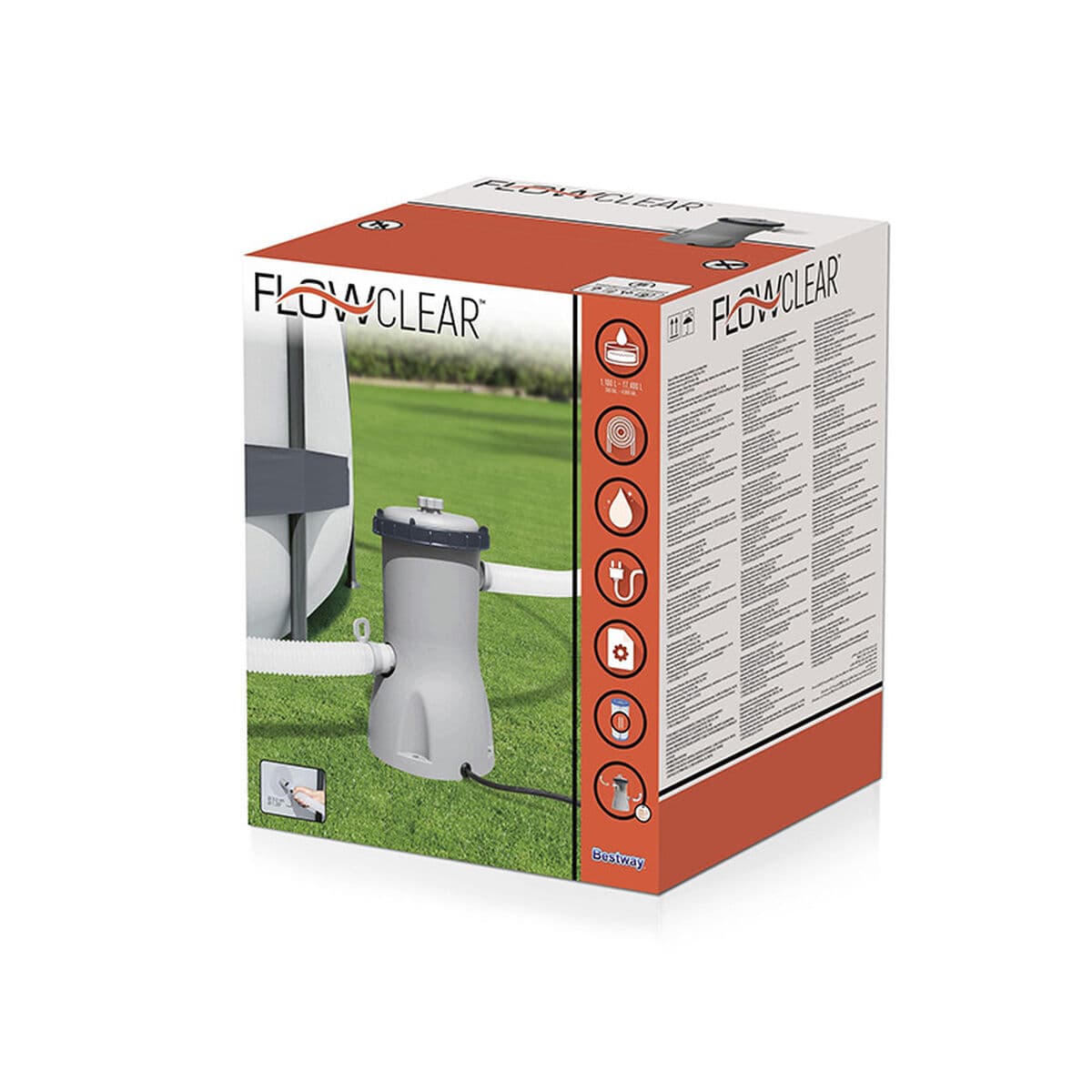 Bestway Pool Reiniger 3028 Liter/Stunde Garten 58386 - Thumbnail 2