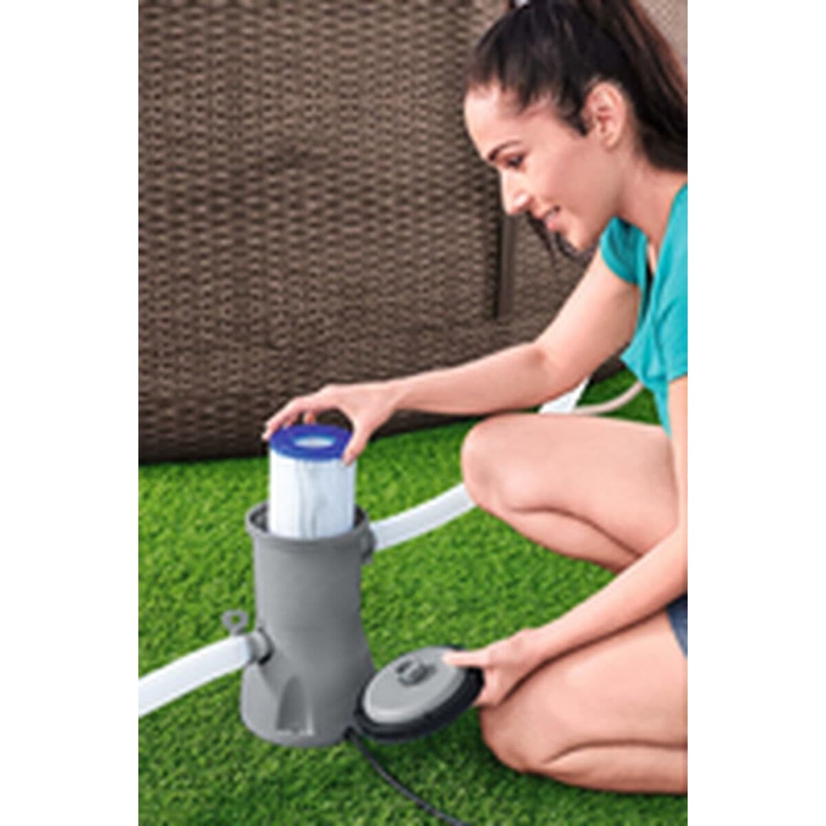 Bestway Pool Reiniger 3028 Liter/Stunde Garten 58386 - Thumbnail 8