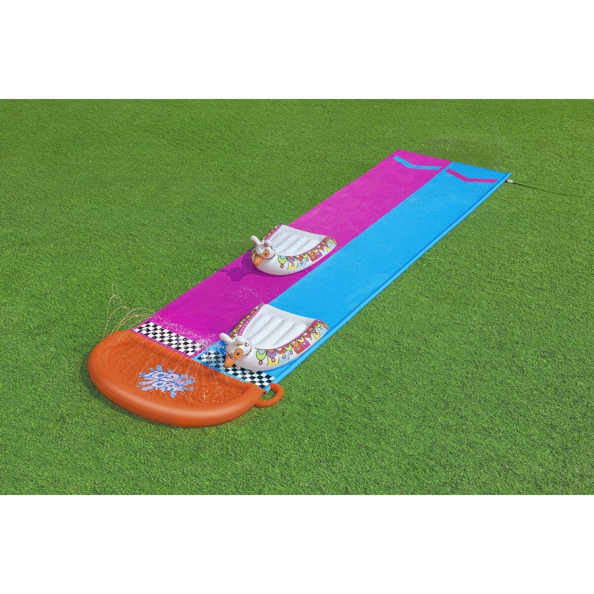 Bestway Rutschbahn mit Doppeltieren Llama 488x138 cm +3 Jahre Garten 52320 - Thumbnail 8