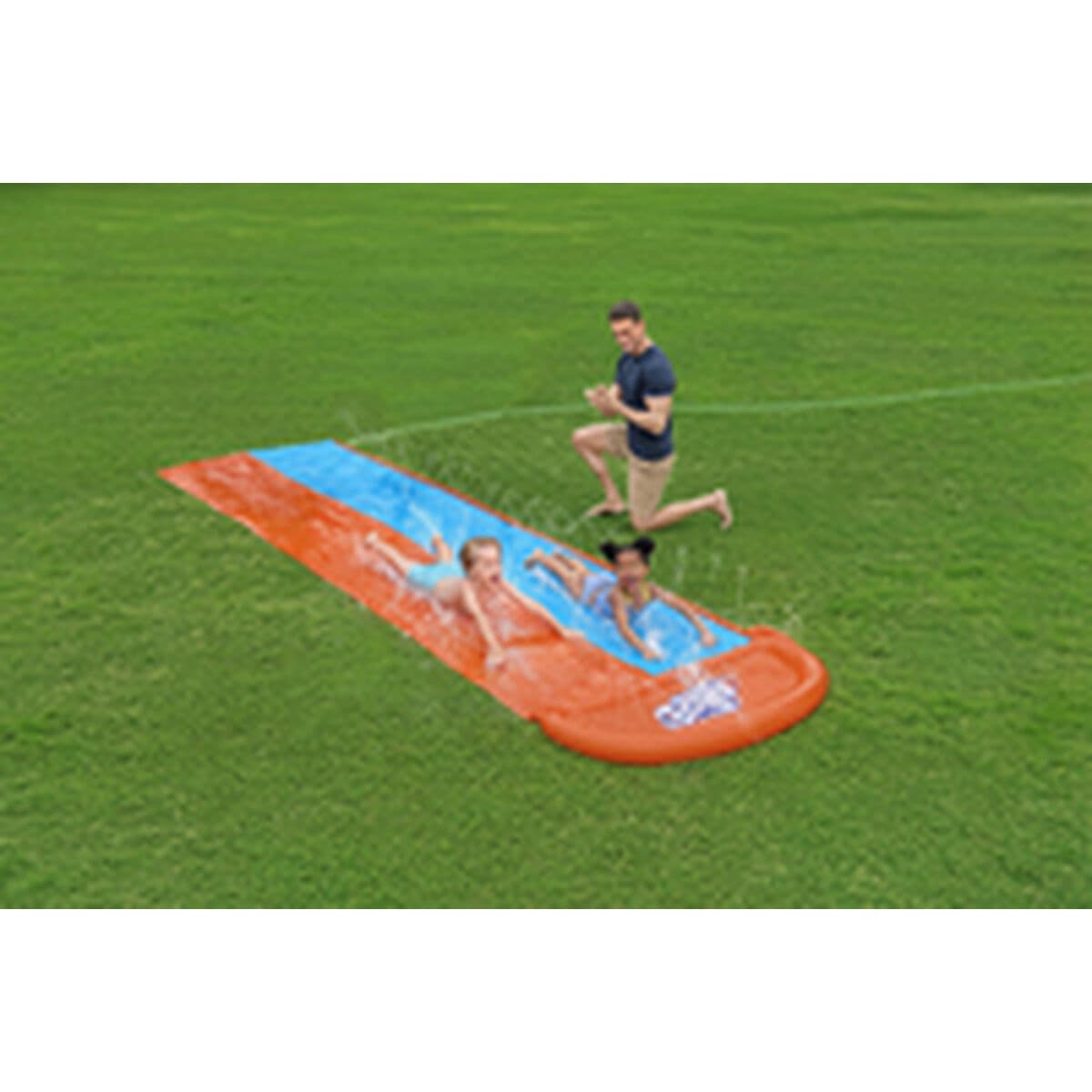 Bestway Doppelrutsche 488x138 cm +3 Jahre Garten 52328 - Thumbnail 6