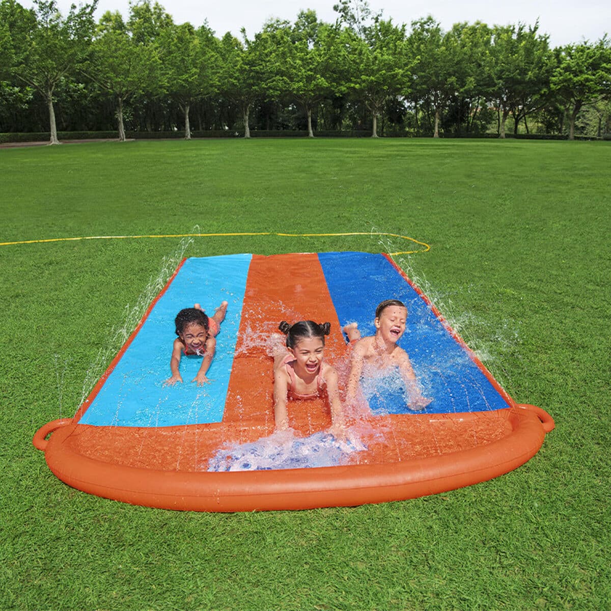 Bestway Dreifache Rutschbahn 488x207,5 cm +3 Jahre Garten 52329 - Thumbnail 3