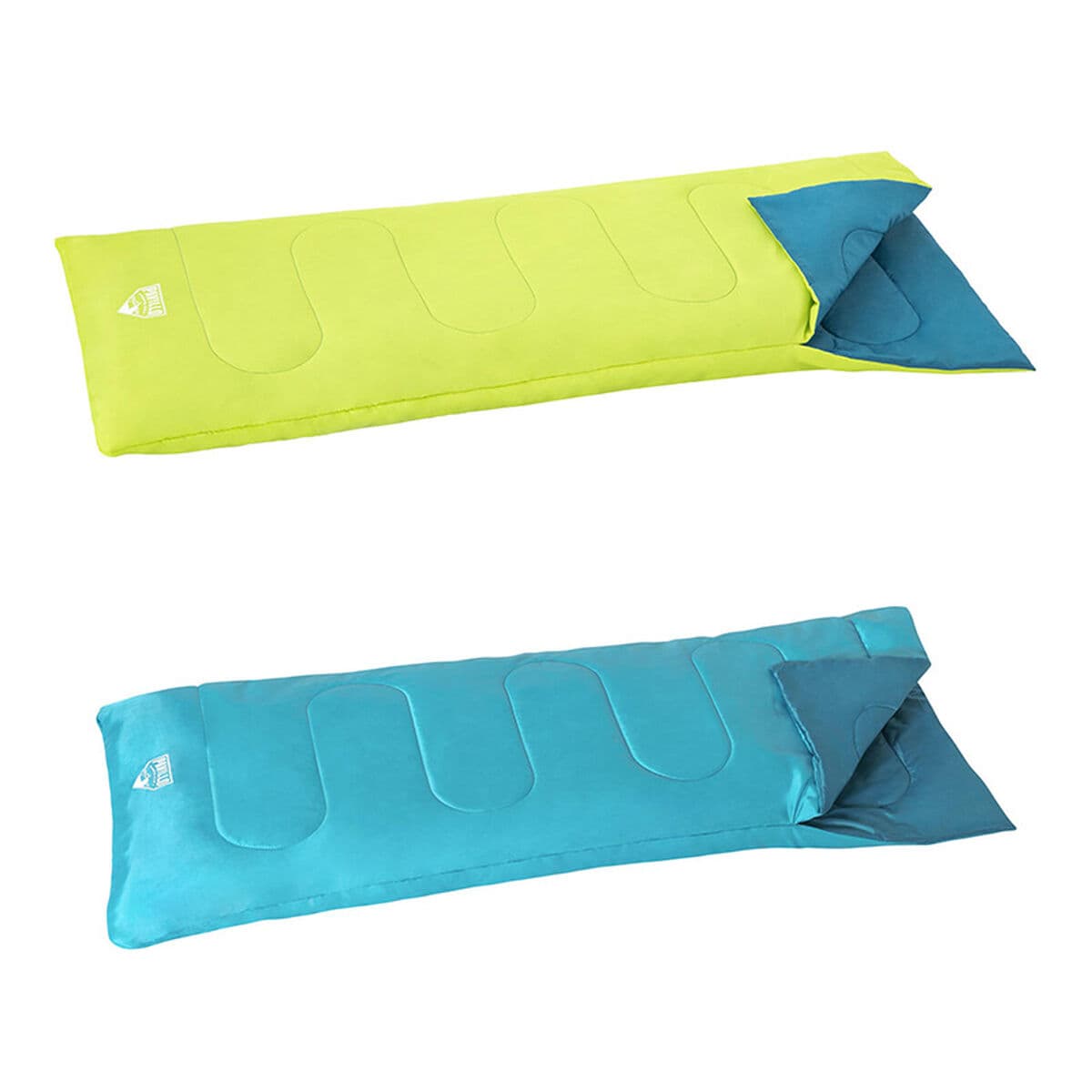 Bestway Schlafsack Polyester Temperatur 7 bis -11 Grad Farbe Sortiert 180x75cm Camping 68099 — Bild 1