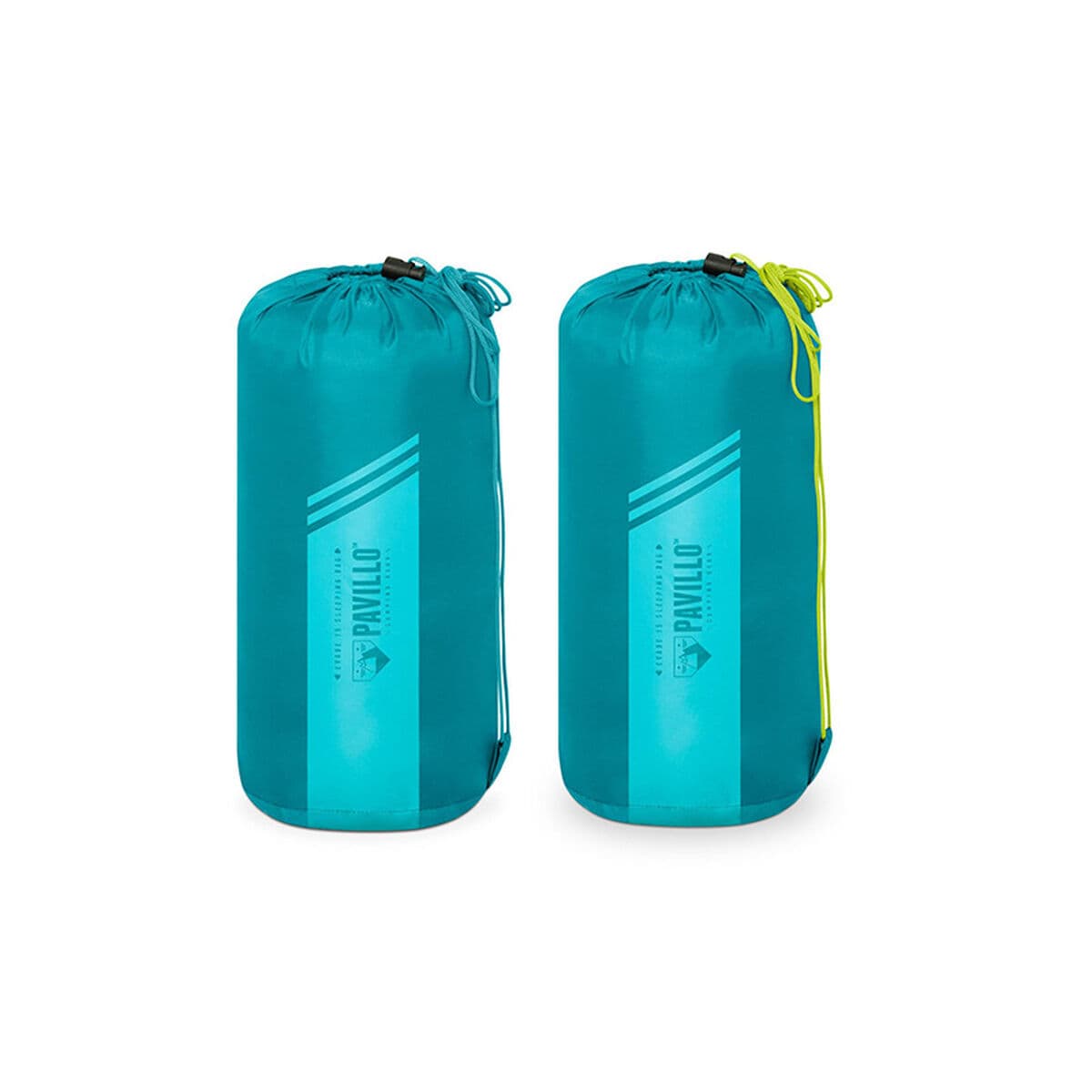 Bestway Schlafsack Polyester Temperatur 7 bis -11 Grad Farbe Sortiert 180x75cm Camping 68099 - Thumbnail 2