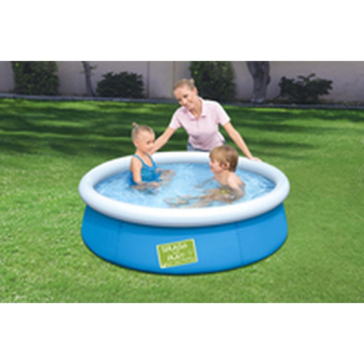 Bestway Aufblasbares Kinderbecken Ring 152x38 cm +2 Jahre Garten 57241 - Thumbnail 4
