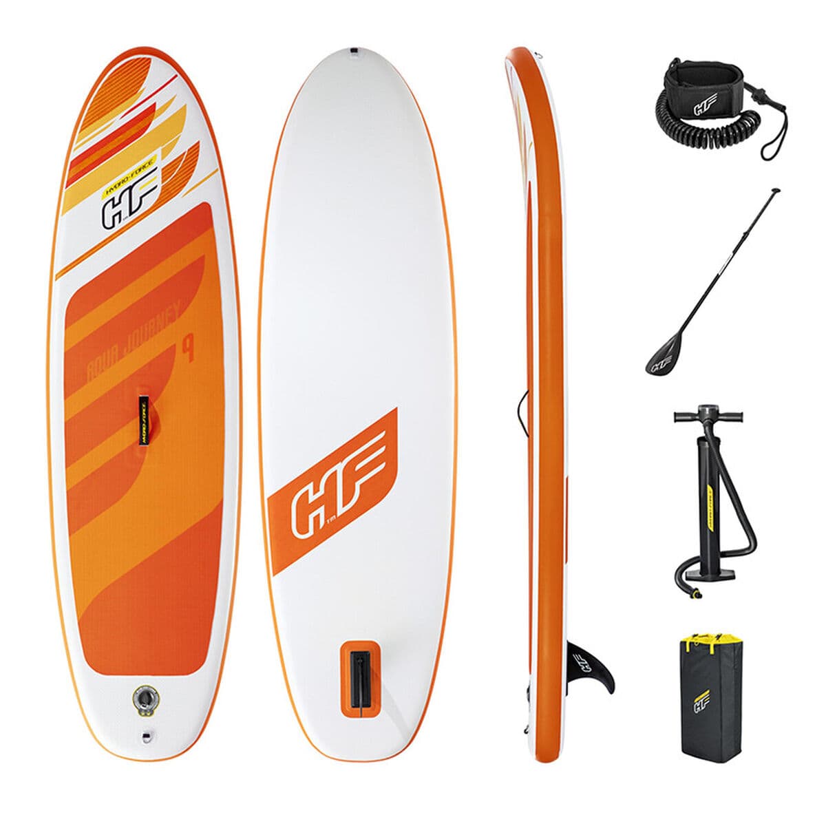 Bestway Paddle Surf Board Hidro-Force 274x76x12 cm Freizeit 65349 - Thumbnail 3
