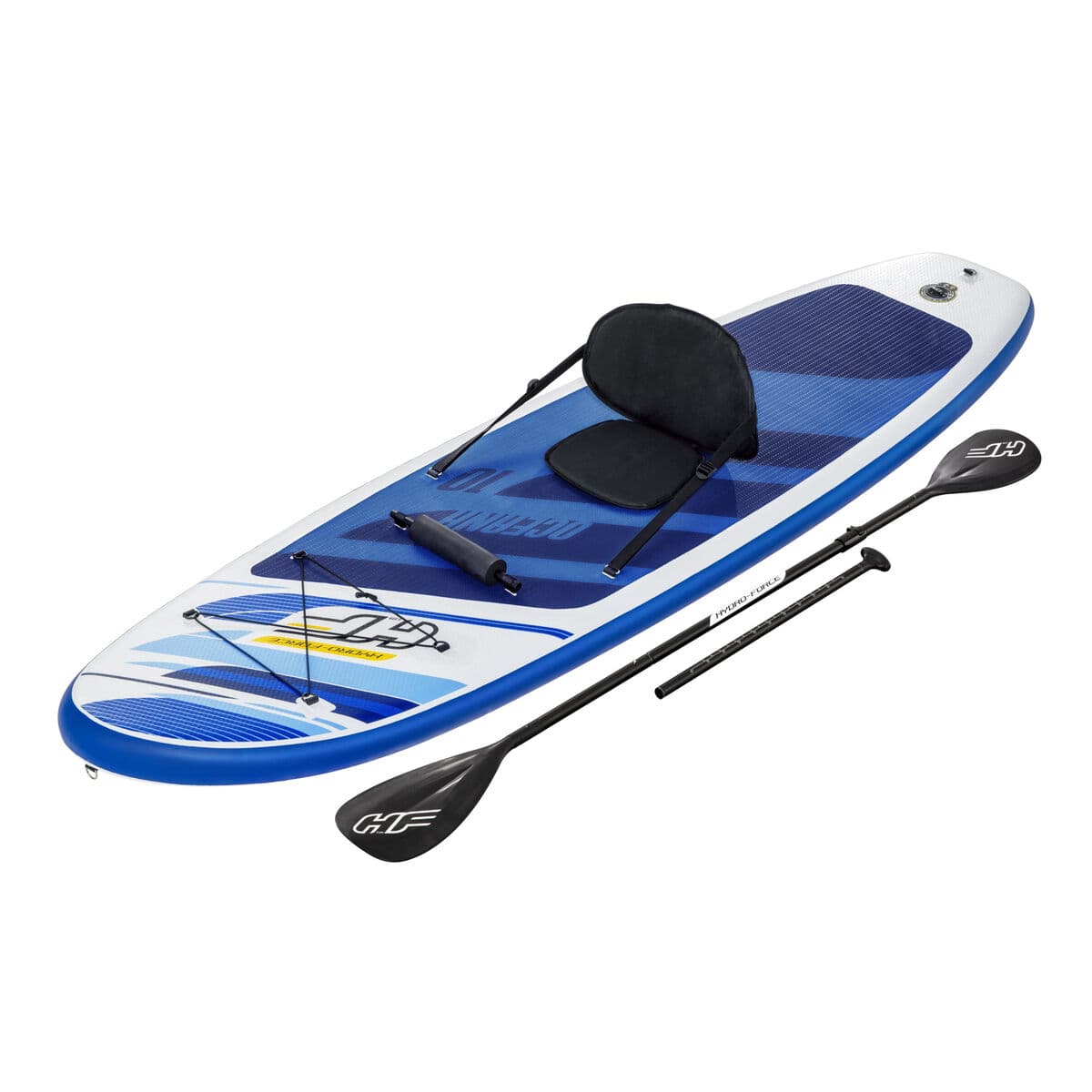 Bestway Paddle Surf Board Umwandelbar Hidro-Force 305x84x12cm Freizeit 65350 - Thumbnail 5