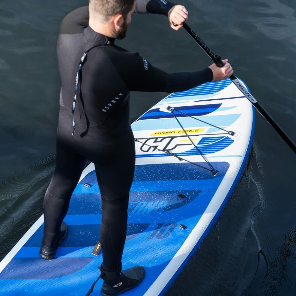Bestway Paddle Surf Board Umwandelbar Hidro-Force 305x84x12cm Freizeit 65350 - Thumbnail 8