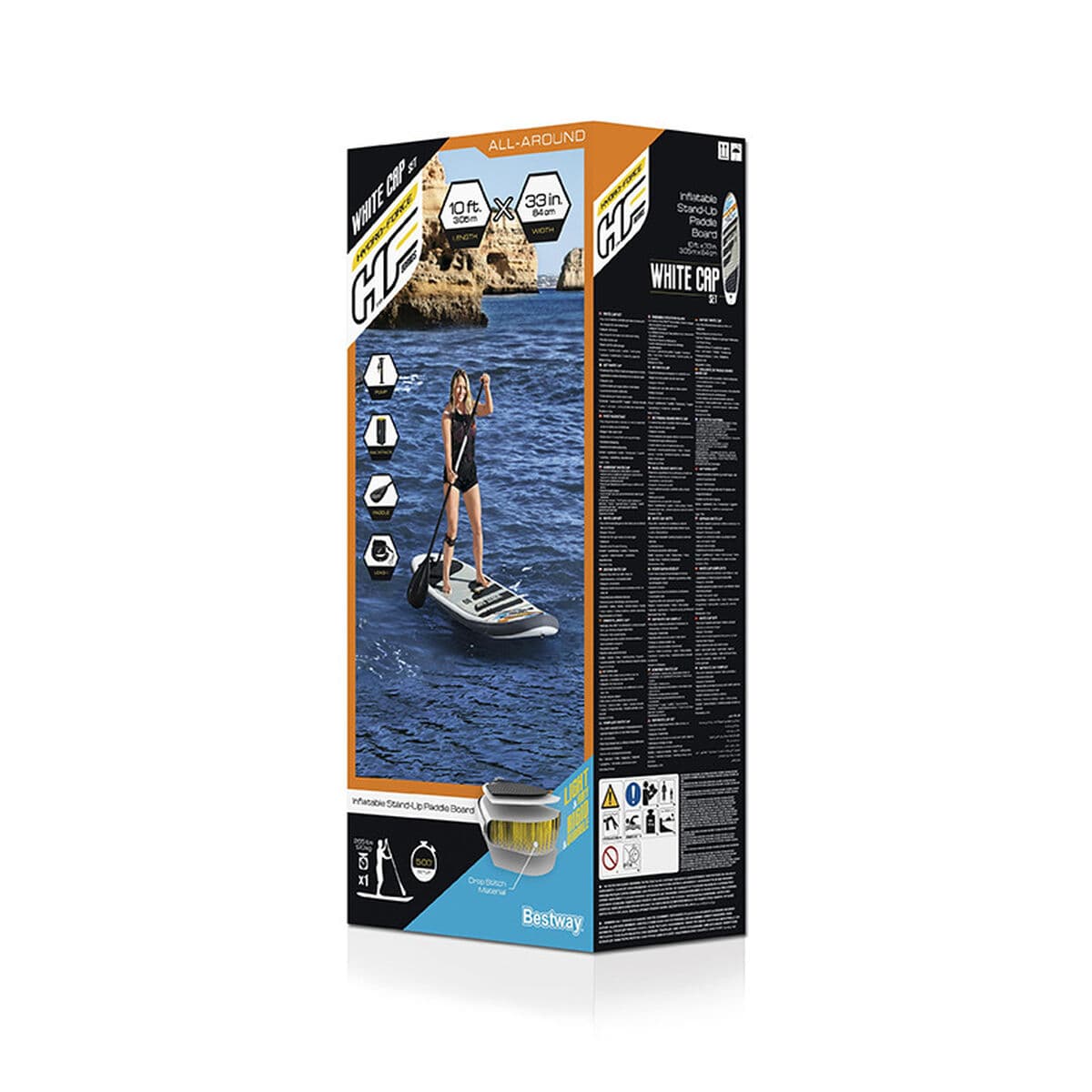 Bestway Paddle Surf Brett Hydro-Force 305x84x12 cm Freizeit 65342 - Thumbnail 2