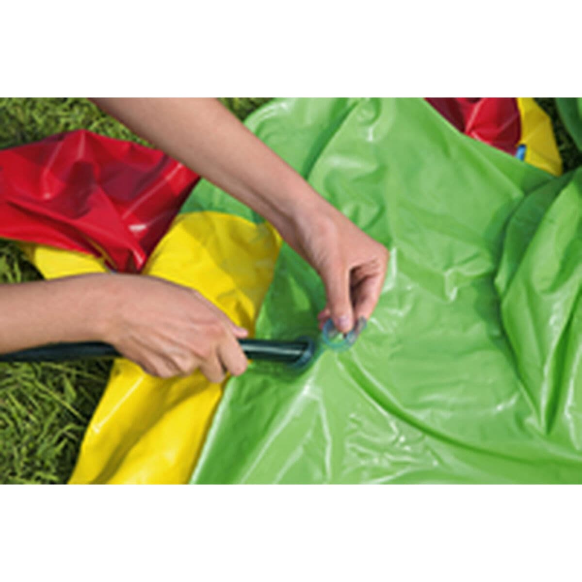 Bestway Riesiger aufblasbarer Sprinklerwurm 338x110x188 cm +2 Jahre Garten 52398 - Thumbnail 7