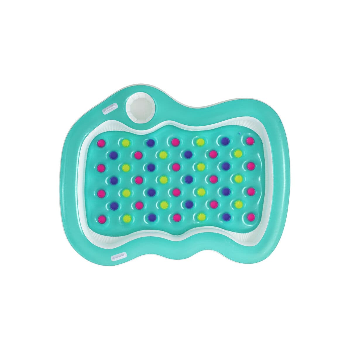 Bestway Doppel-Luftmatratze Becher mit Kühler 224x174 cm Strand und Pool 43045 - Thumbnail 4