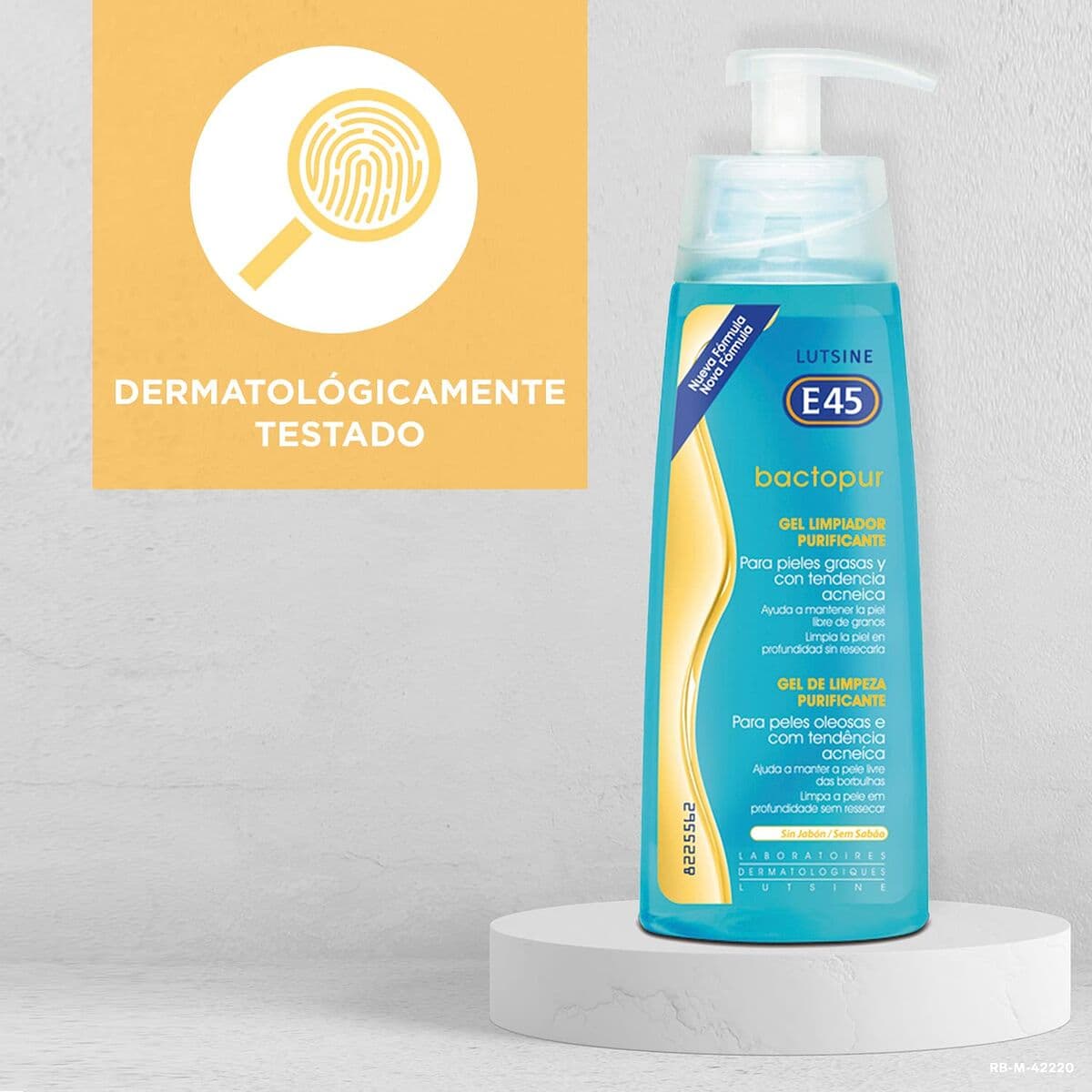 Gesichtsreinigungsgel Lutsine BACTOPUR 200 ml Reinigende - Thumbnail 6