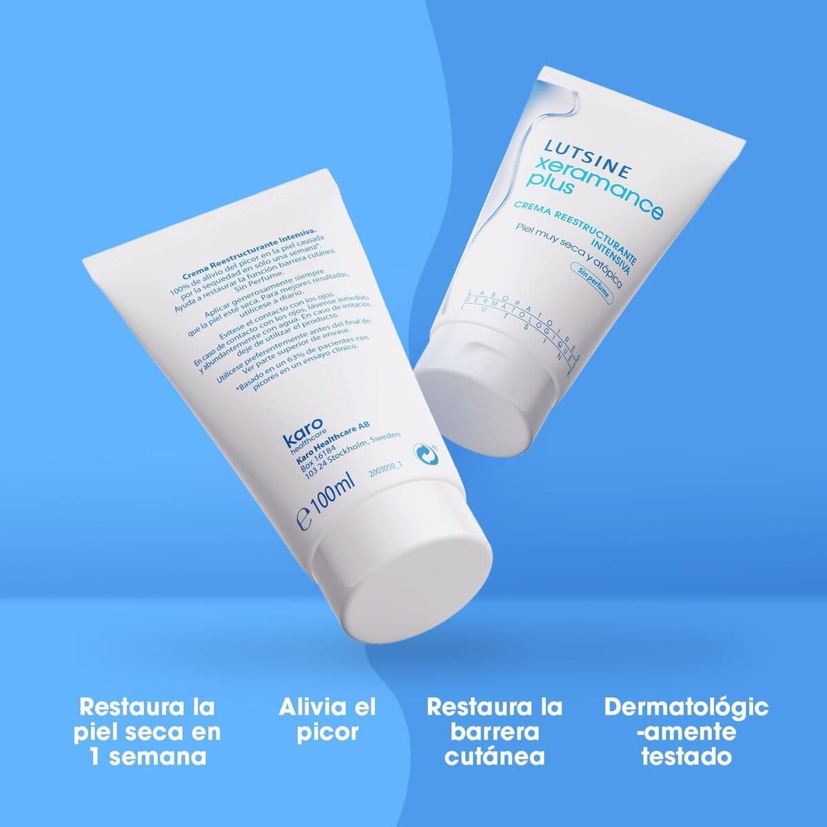 Körpercreme Lutsine E45 XERAMANCE PLUS 100 ml 2 Stück - Thumbnail 3
