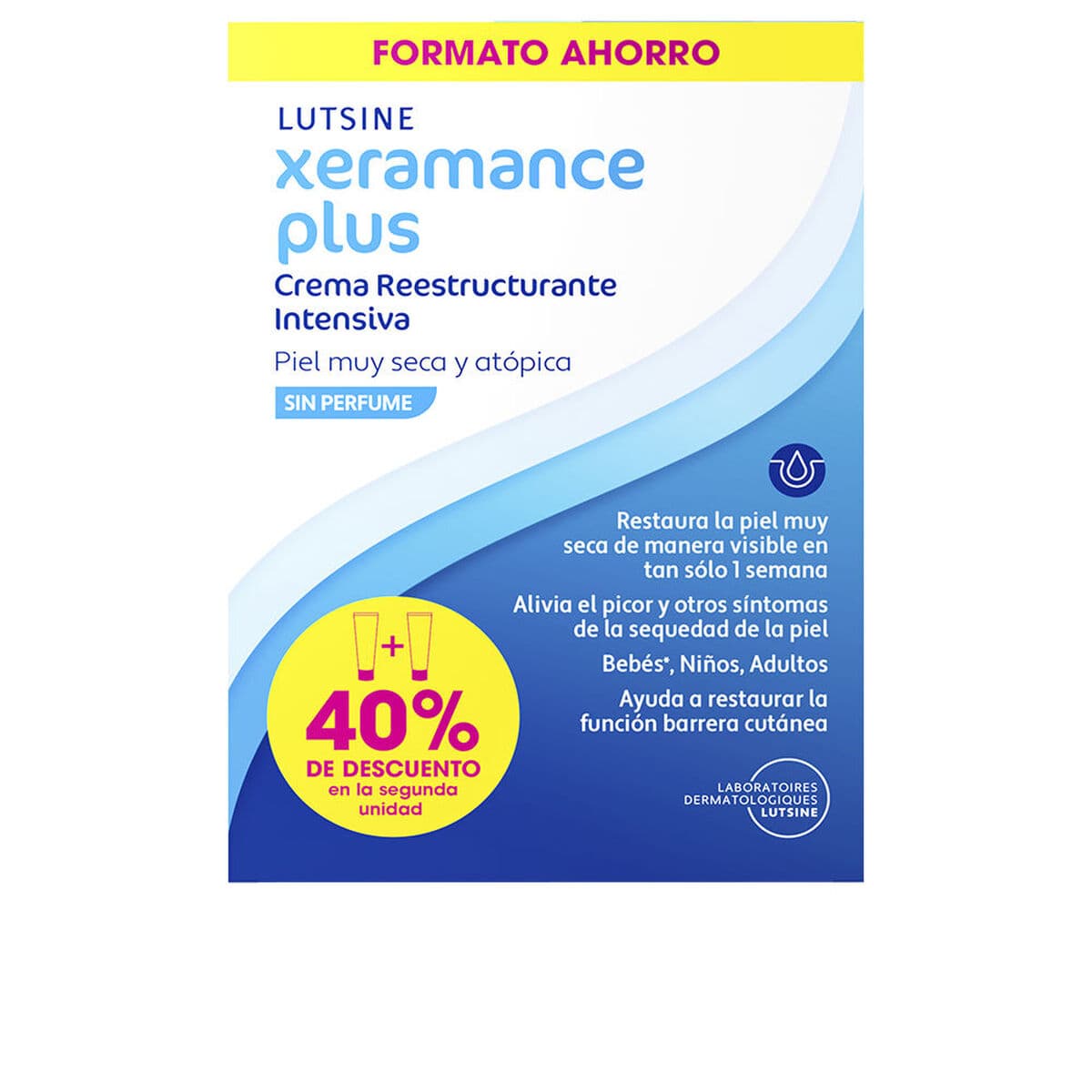 Körpercreme Lutsine E45 XERAMANCE PLUS 100 ml 2 Stück - Thumbnail 2