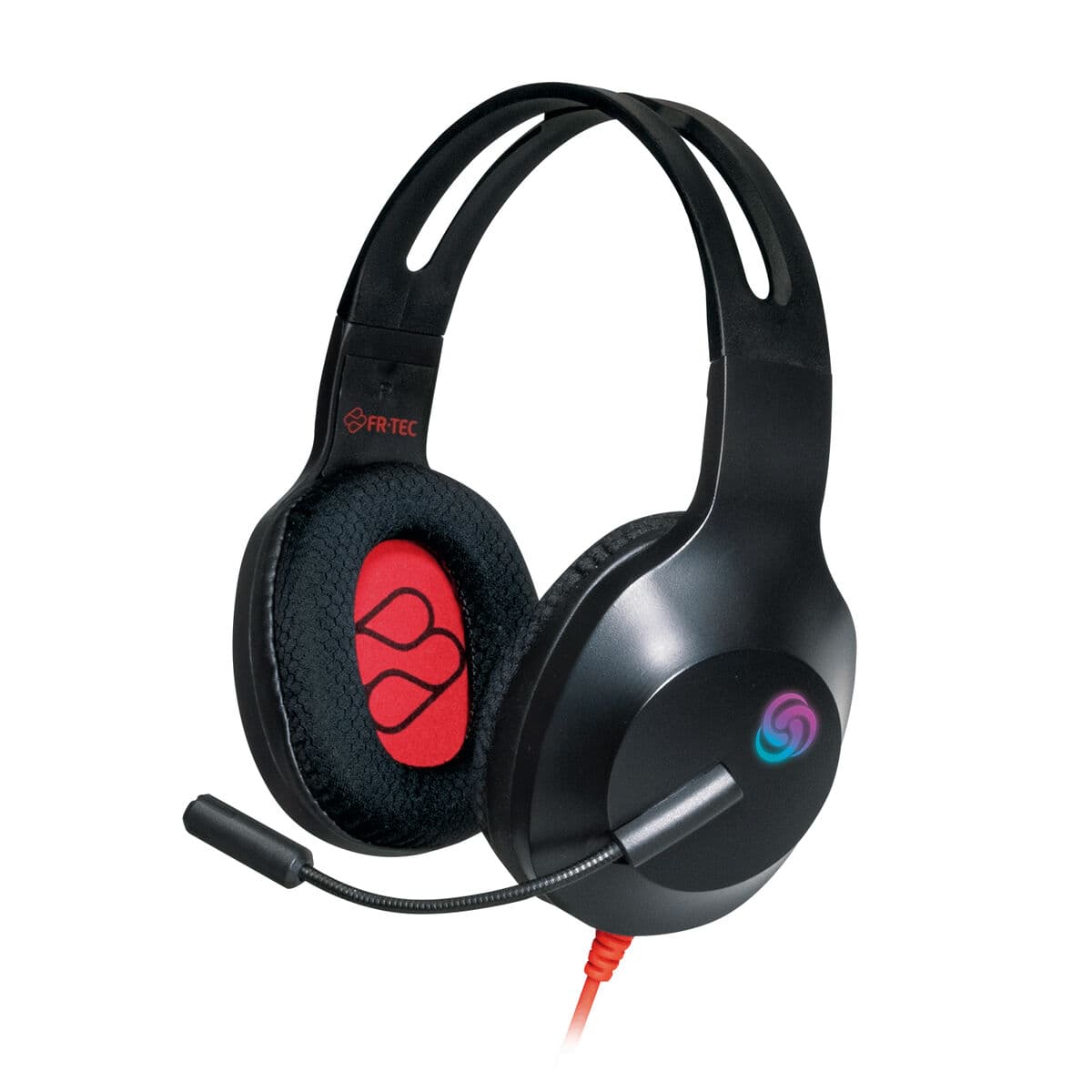 Gaming Headset mit Mikrofon FR-TEC Schwarz Bunt (Restauriert A) - Thumbnail 2