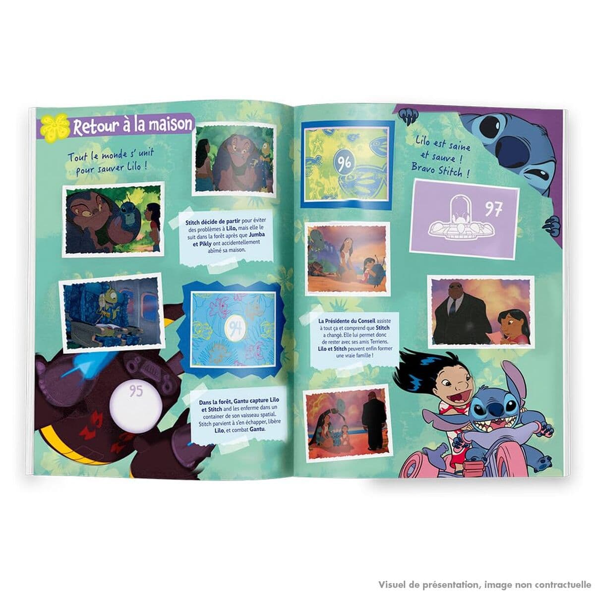Aufkleber-Album Panini STITCH Französisch - Thumbnail 2