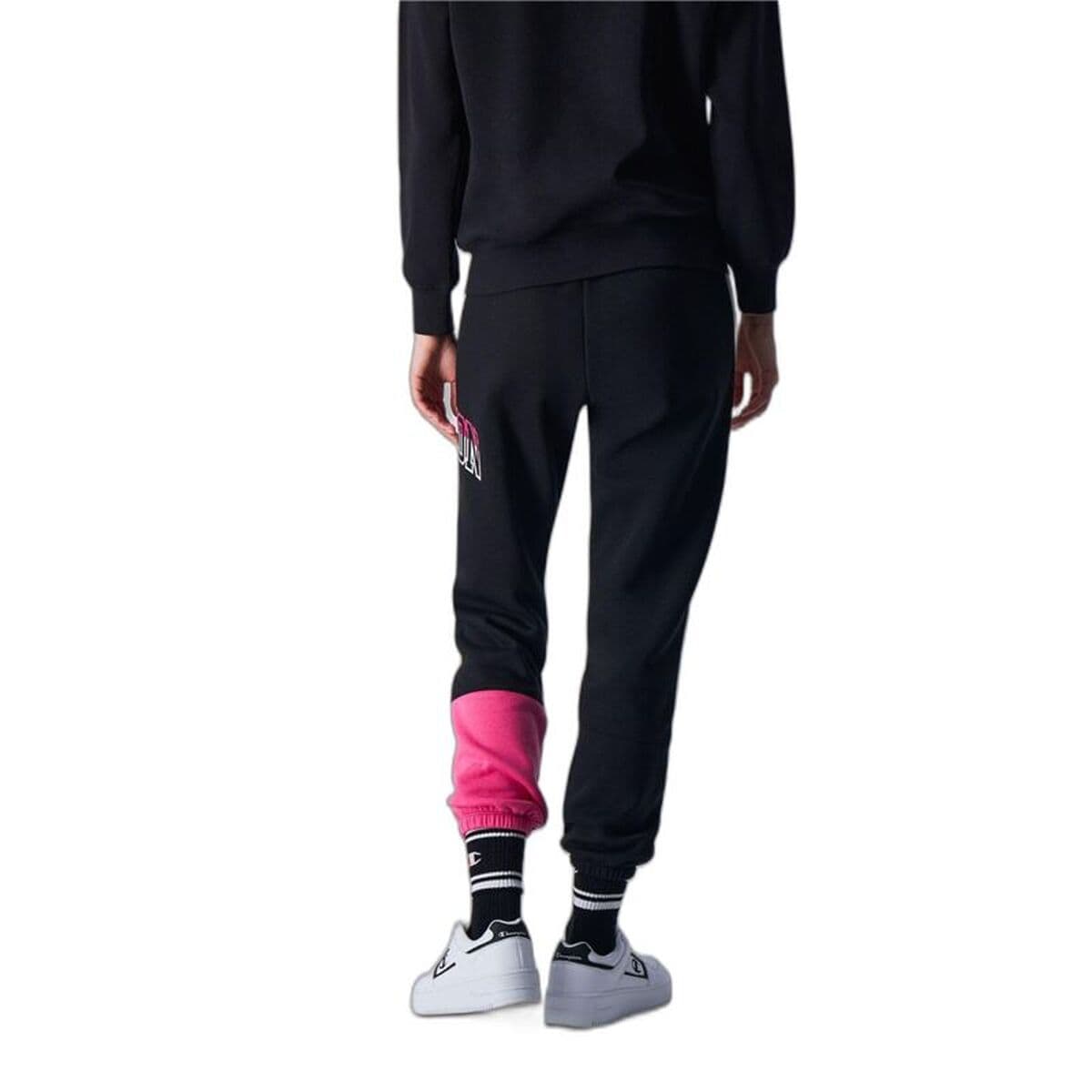 Lange Sporthose Champion Schwarz Damen (Restauriert A) - Thumbnail 8