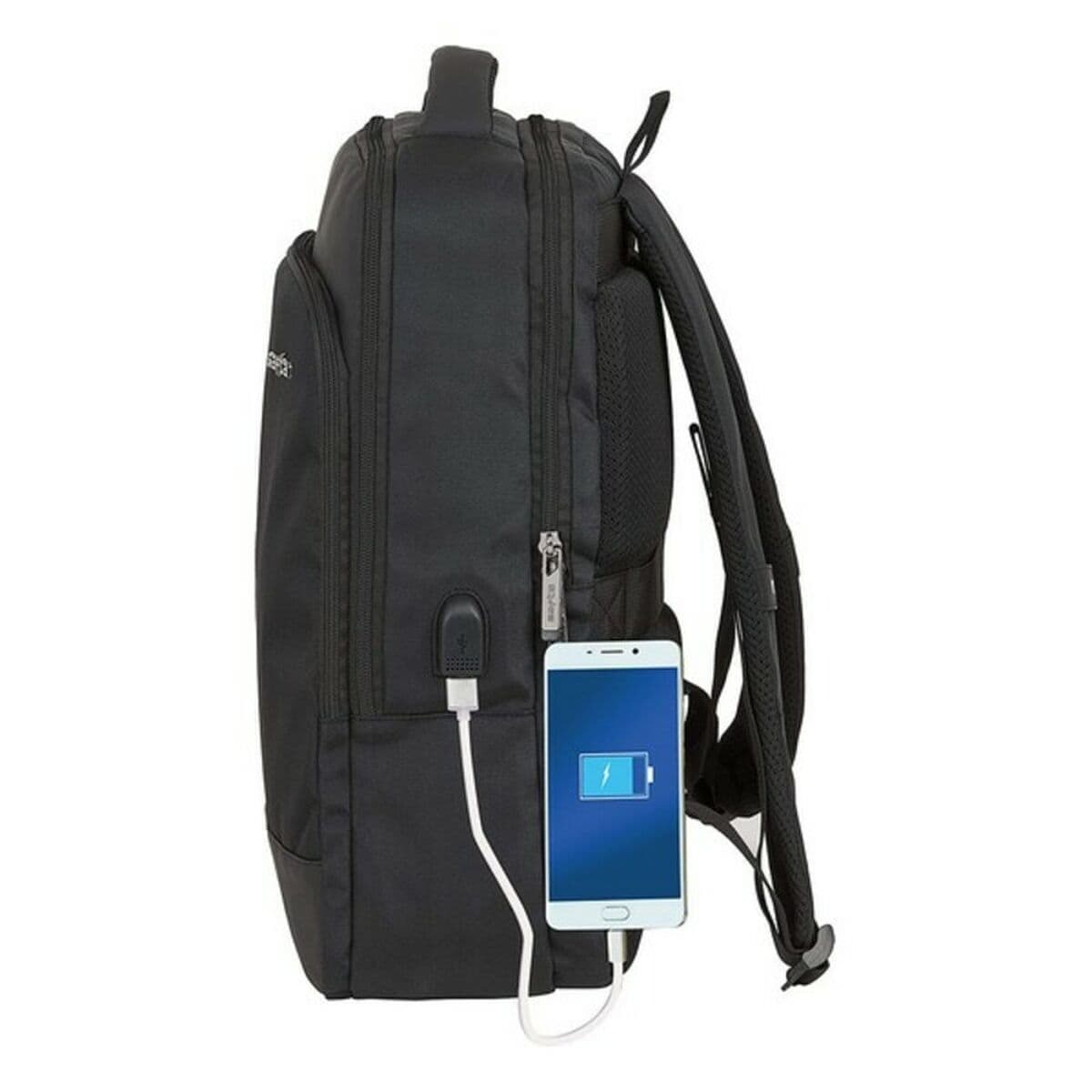 Laptop- und Tablet-Rucksack mit USB-Anschluss Safta Business - Thumbnail 5