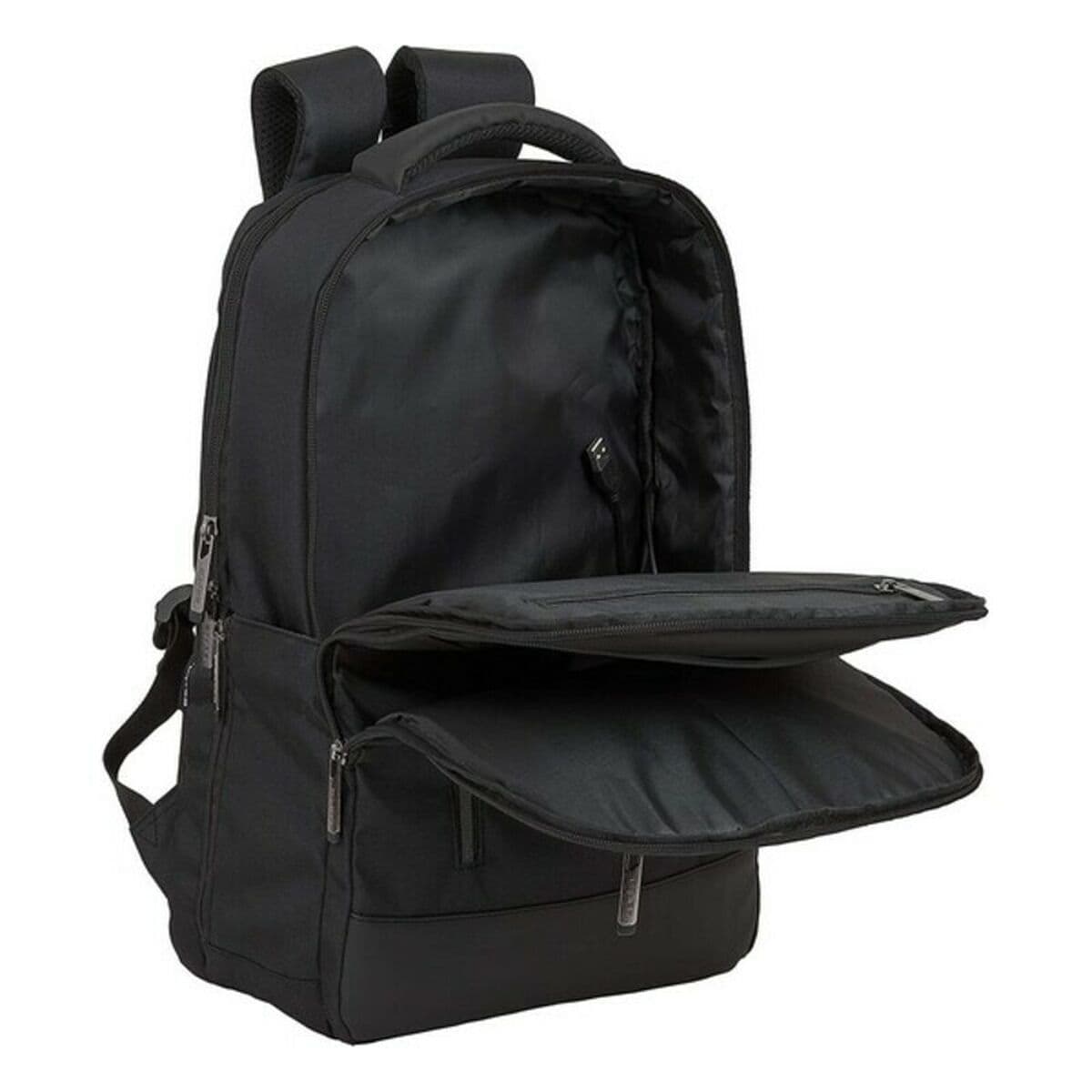 Laptop- und Tablet-Rucksack mit USB-Anschluss Safta Business - Thumbnail 8