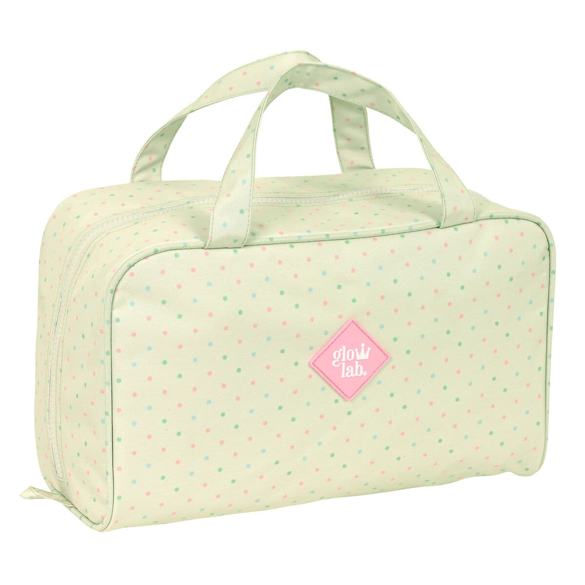 Kulturbeutel für die Schule Glow Lab Magic flow Beige 31 x 14 x 19 cm - Thumbnail 5