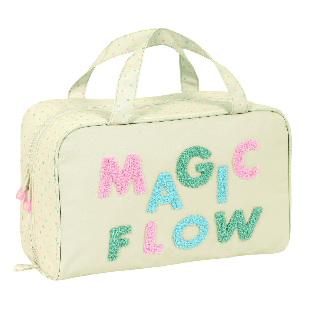 Kulturbeutel für die Schule Glow Lab Magic flow Beige 31 x 14 x 19 cm — Bild 1