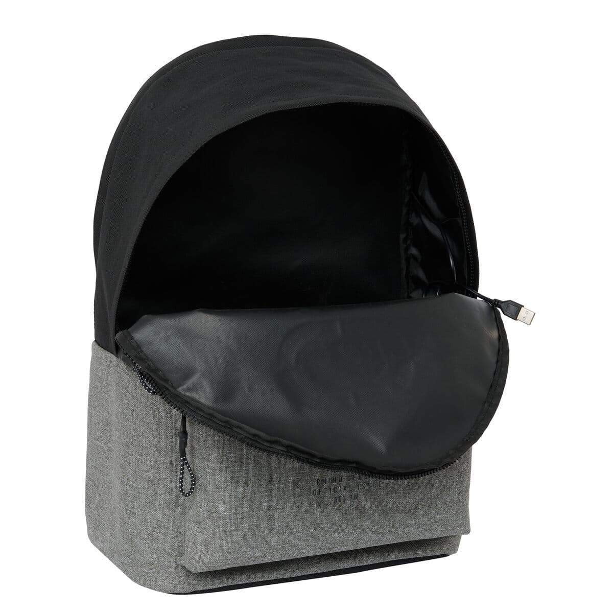 Laptoptasche Eckō Unltd. Rhino Schwarz Grau - Thumbnail 4