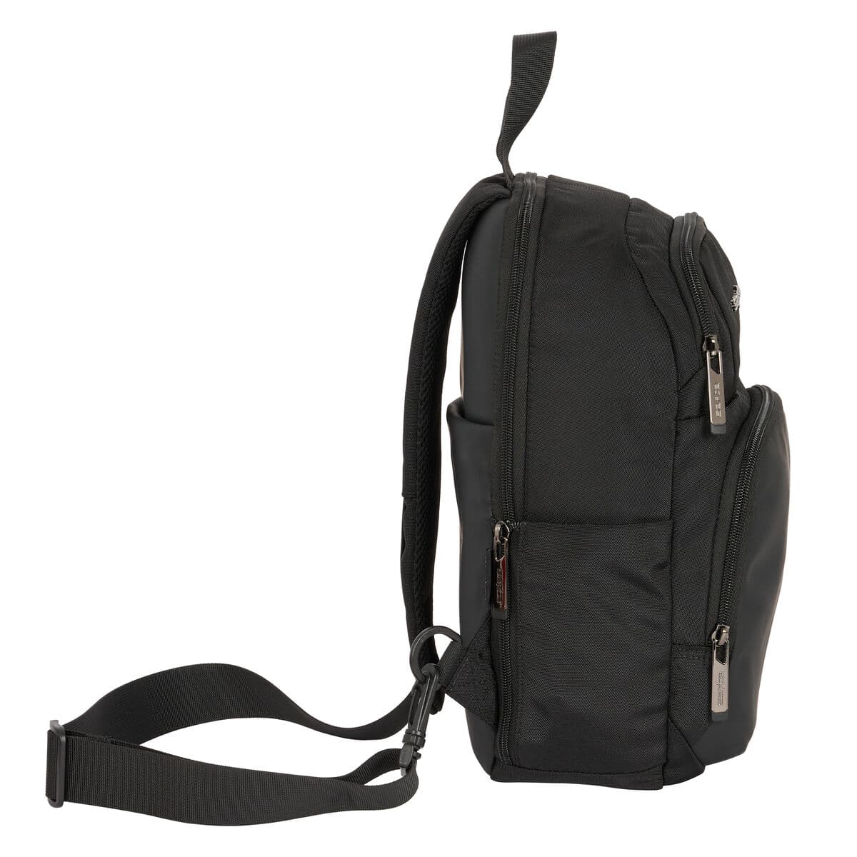 Rucksack Safta Black Schwarz 18 x 34 x 12 cm - Thumbnail 2